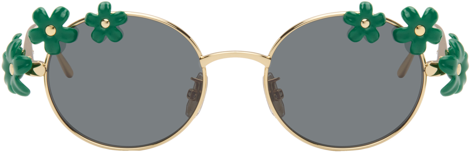 LOEWE - Gold Daisy Field Sunglasses