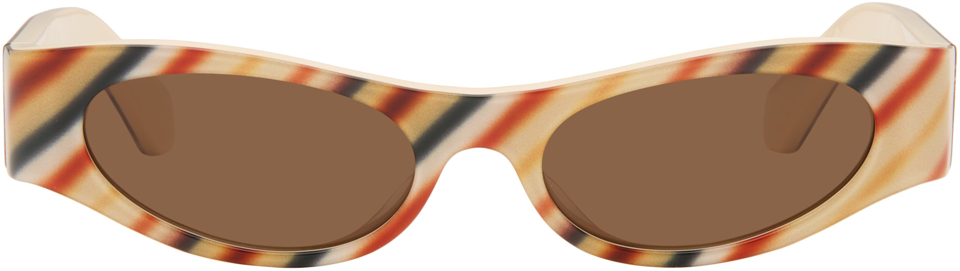 LOEWE - Beige Flash Slim Cateye Sunglasses