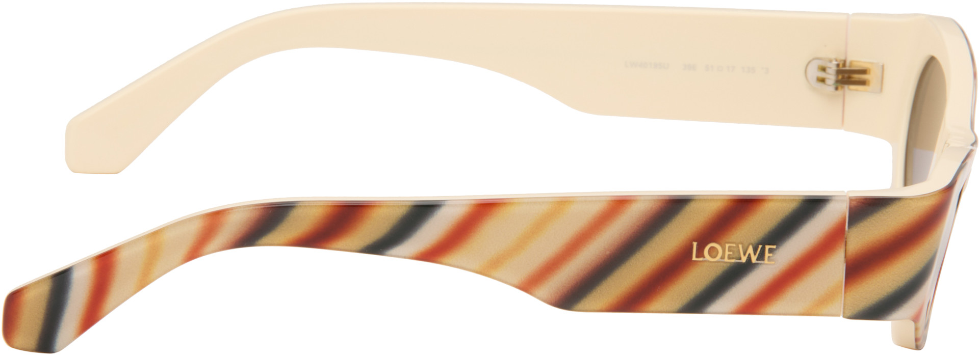 LOEWE - Beige Flash Slim Cateye Sunglasses