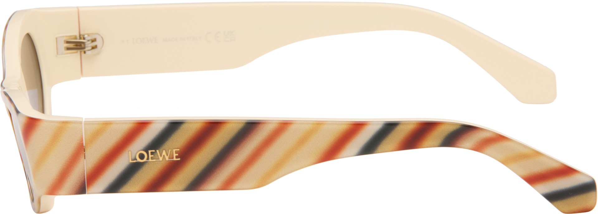 LOEWE - Beige Flash Slim Cateye Sunglasses