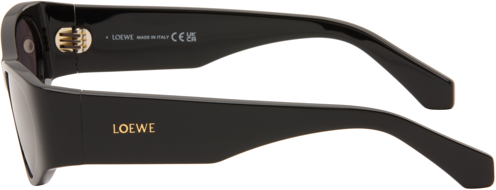 LOEWE - Black Flash Small Cateye Sunglasses