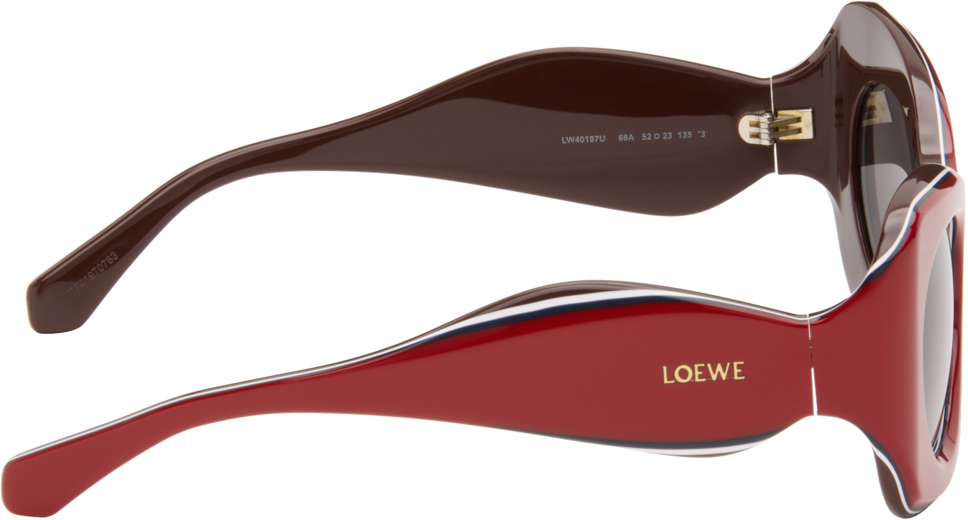LOEWE - Red Signature Sunglasses