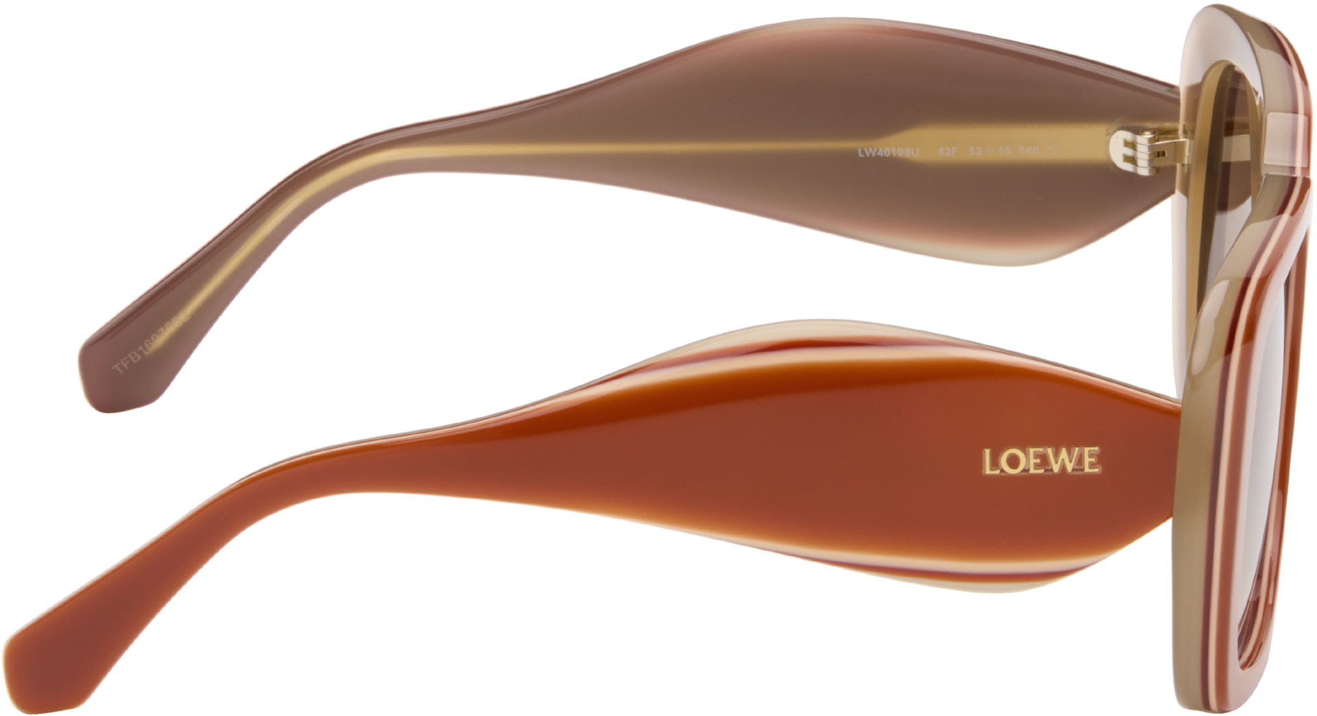 LOEWE - Lunettes de soleil orange