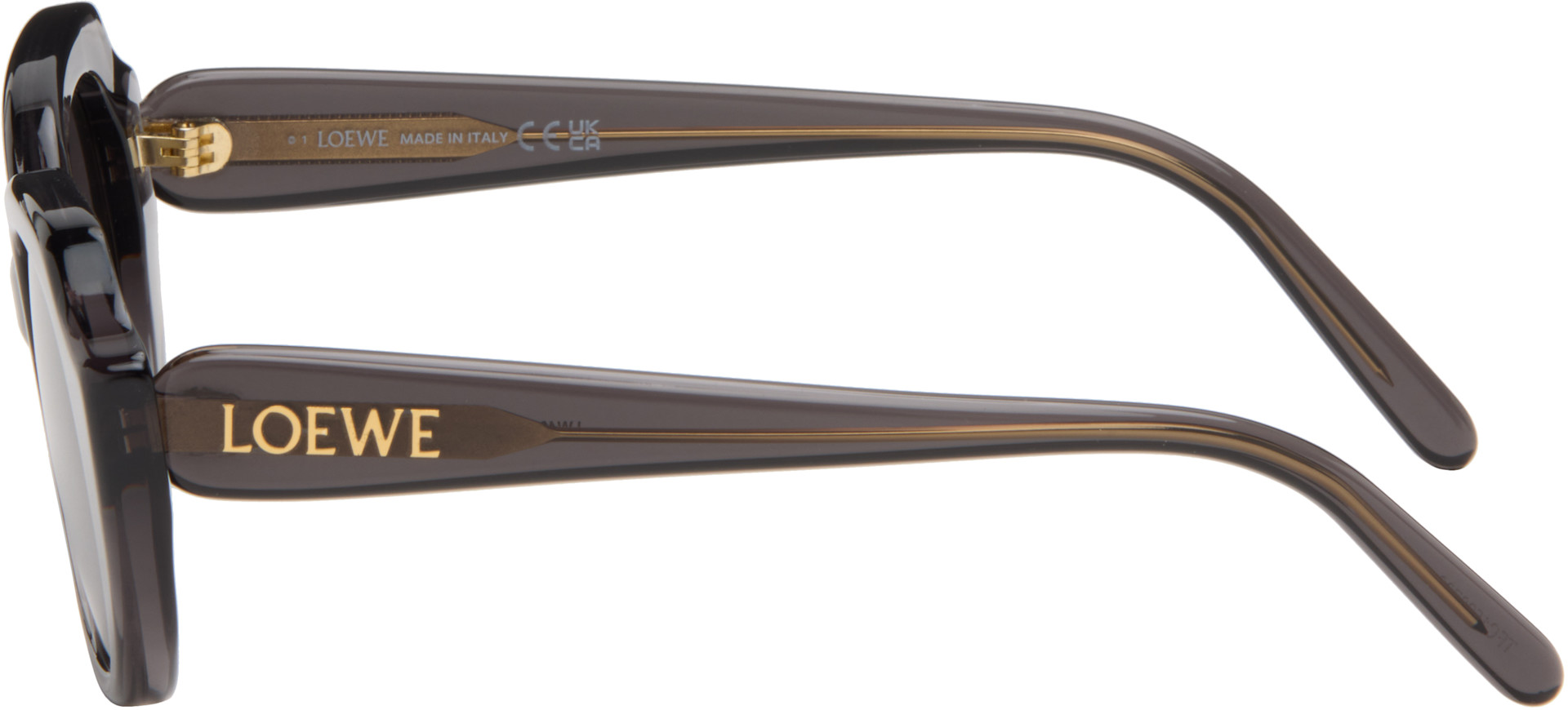 LOEWE - Gray Slim Sunglasses