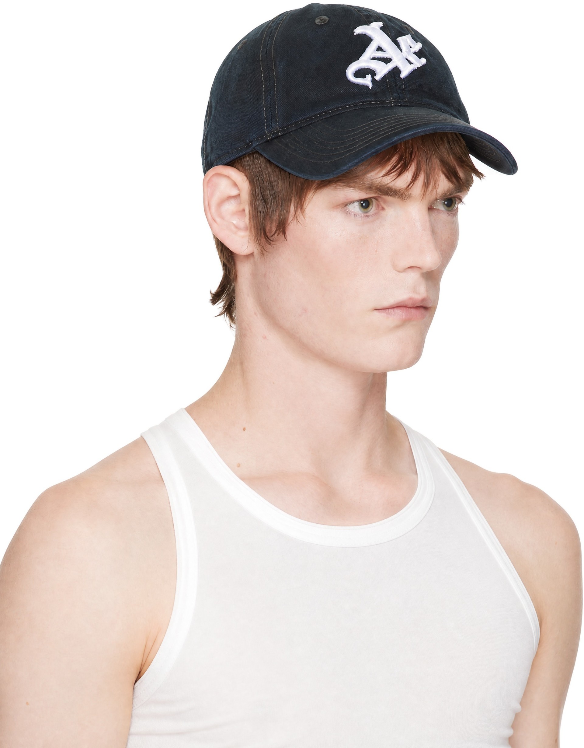 AARON ESH - Black 'AE' Cap