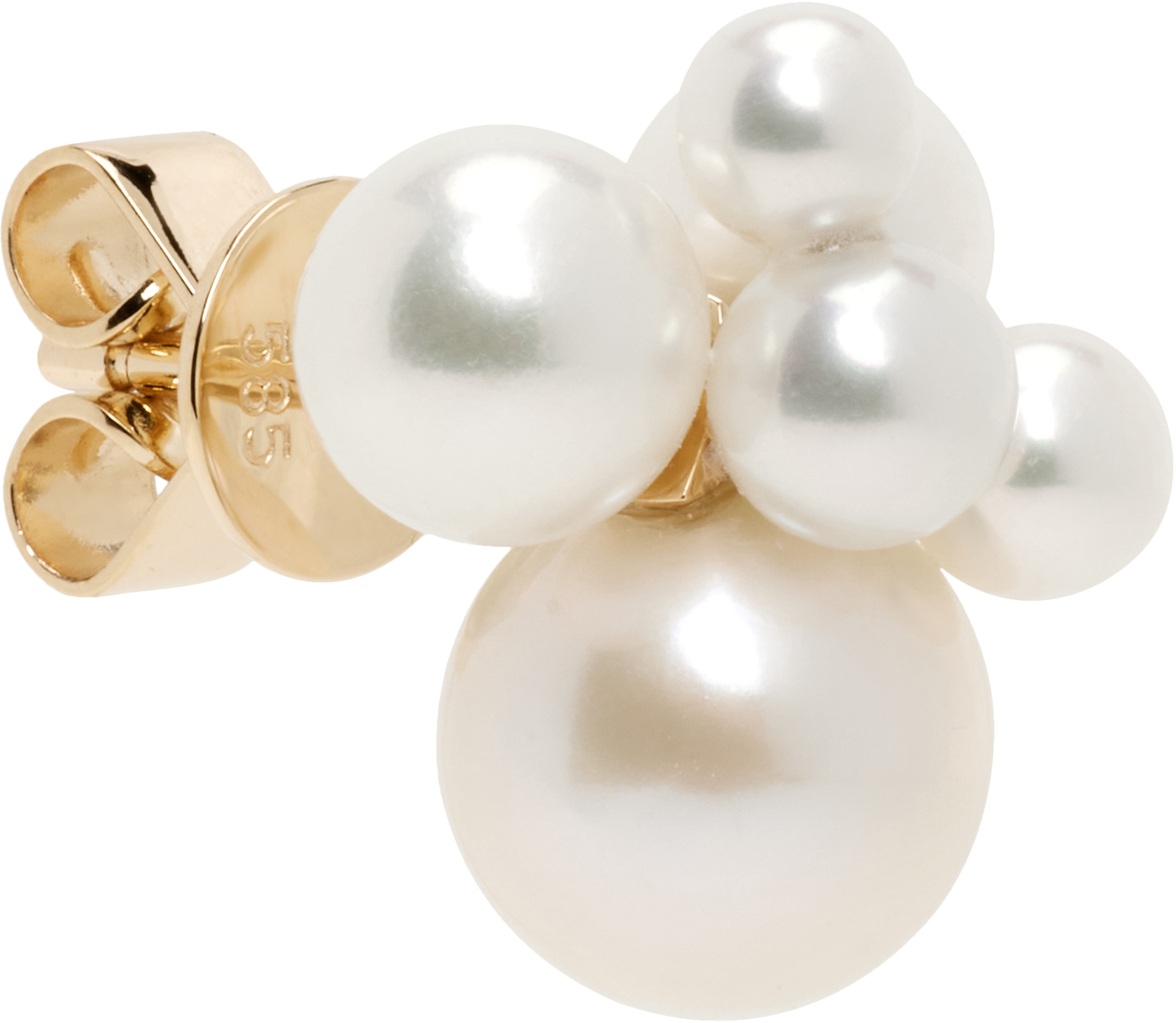 Sophie Bille Brahe: Bisou Single Earring | SSENSE