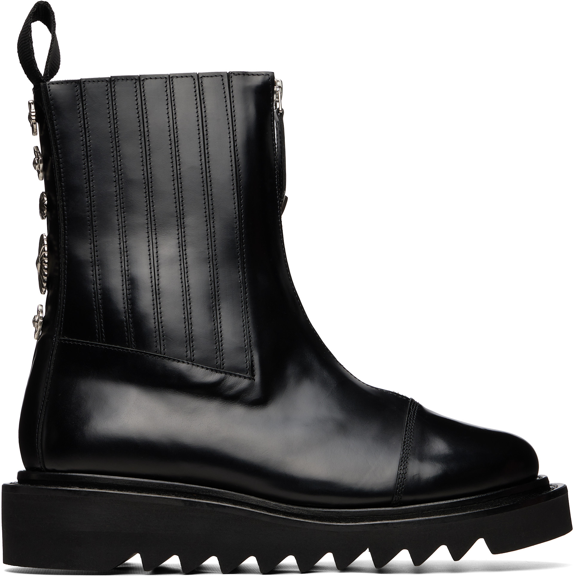Toga Virilis: SSENSE Exclusive Black AJ1219 Chelsea Boots | SSENSE