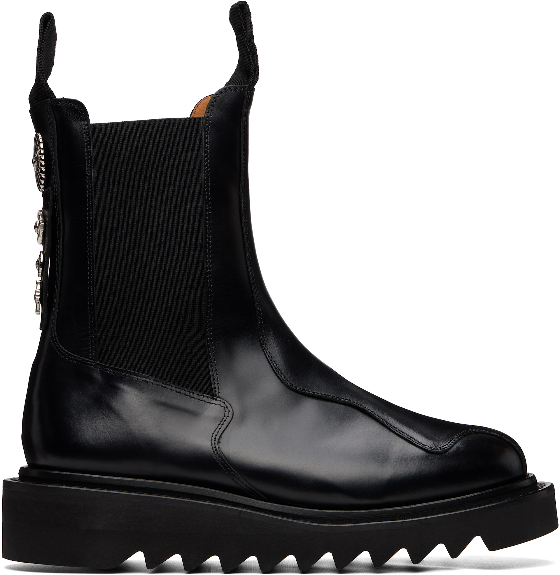 Toga Virilis: SSENSE Exclusive Black AJ1131 Chelsea Boots | SSENSE