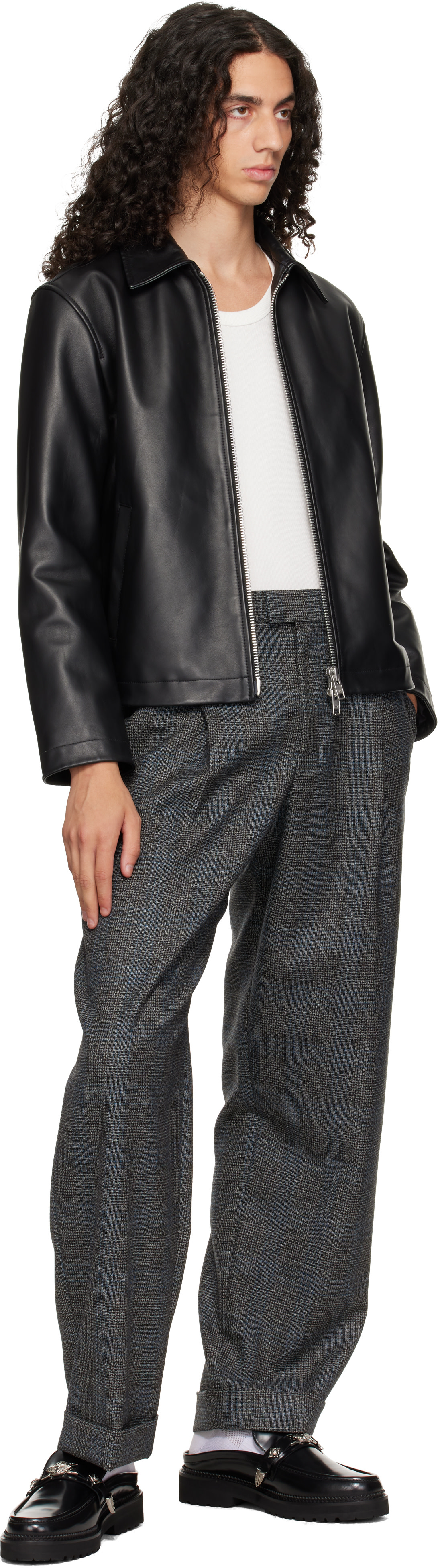 Toga Virilis: Black Polido Slip-on Loafers | SSENSE