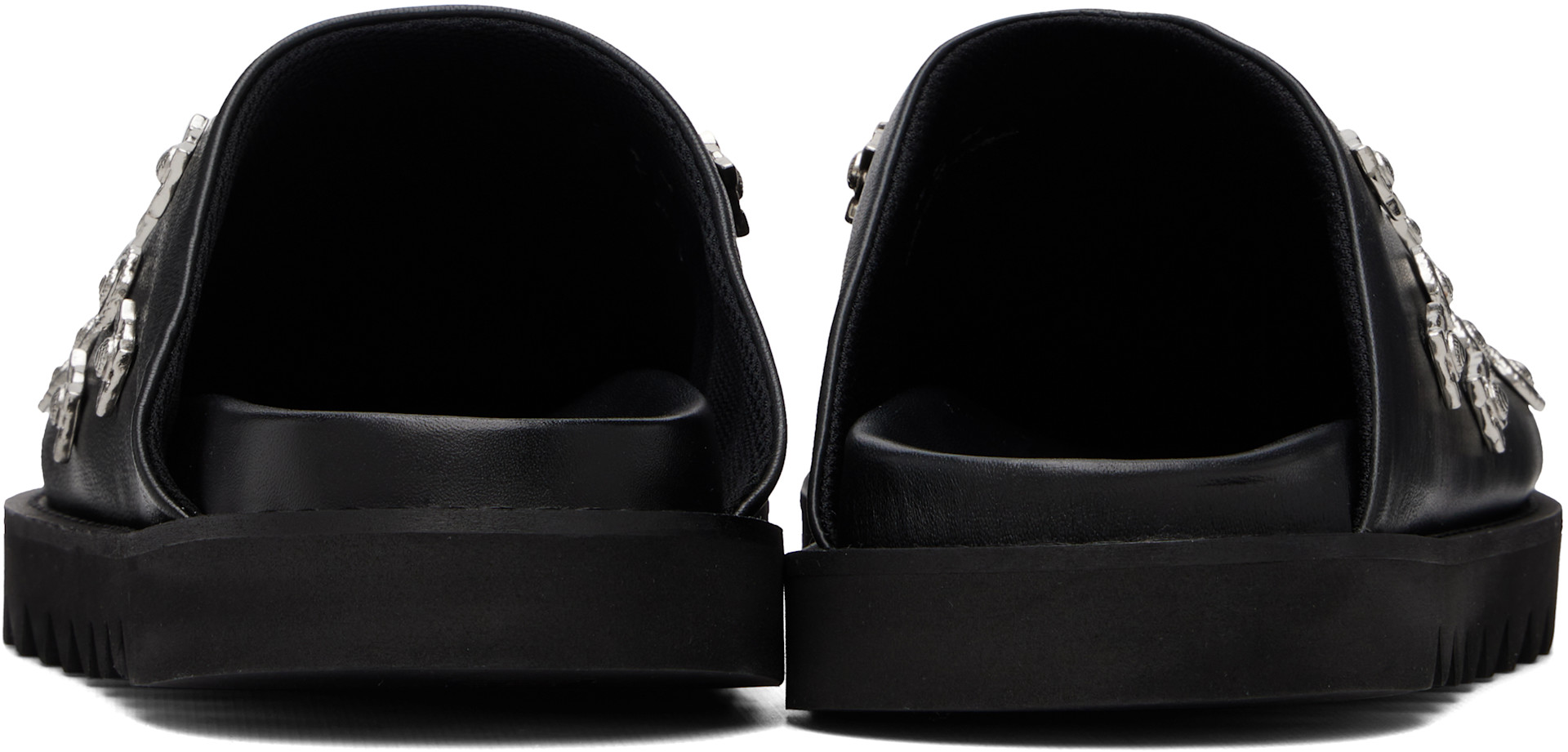 Toga Virilis: Black AJ1156 Loafers | SSENSE Japan