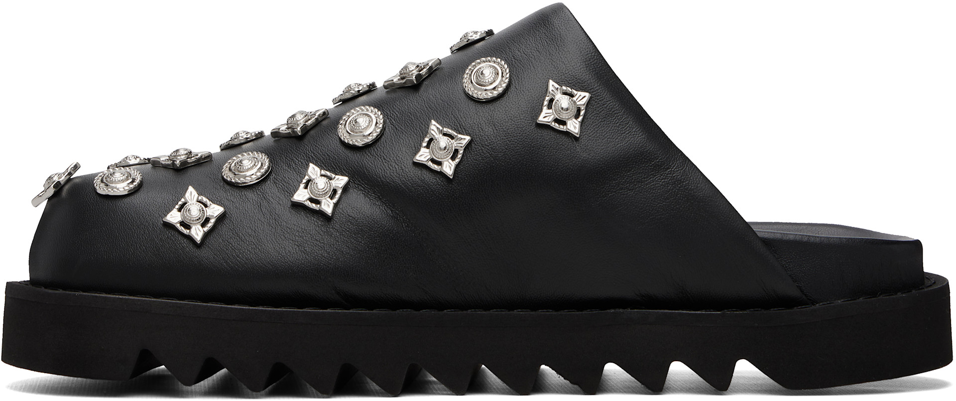 Toga Virilis: Black AJ1156 Loafers | SSENSE Japan