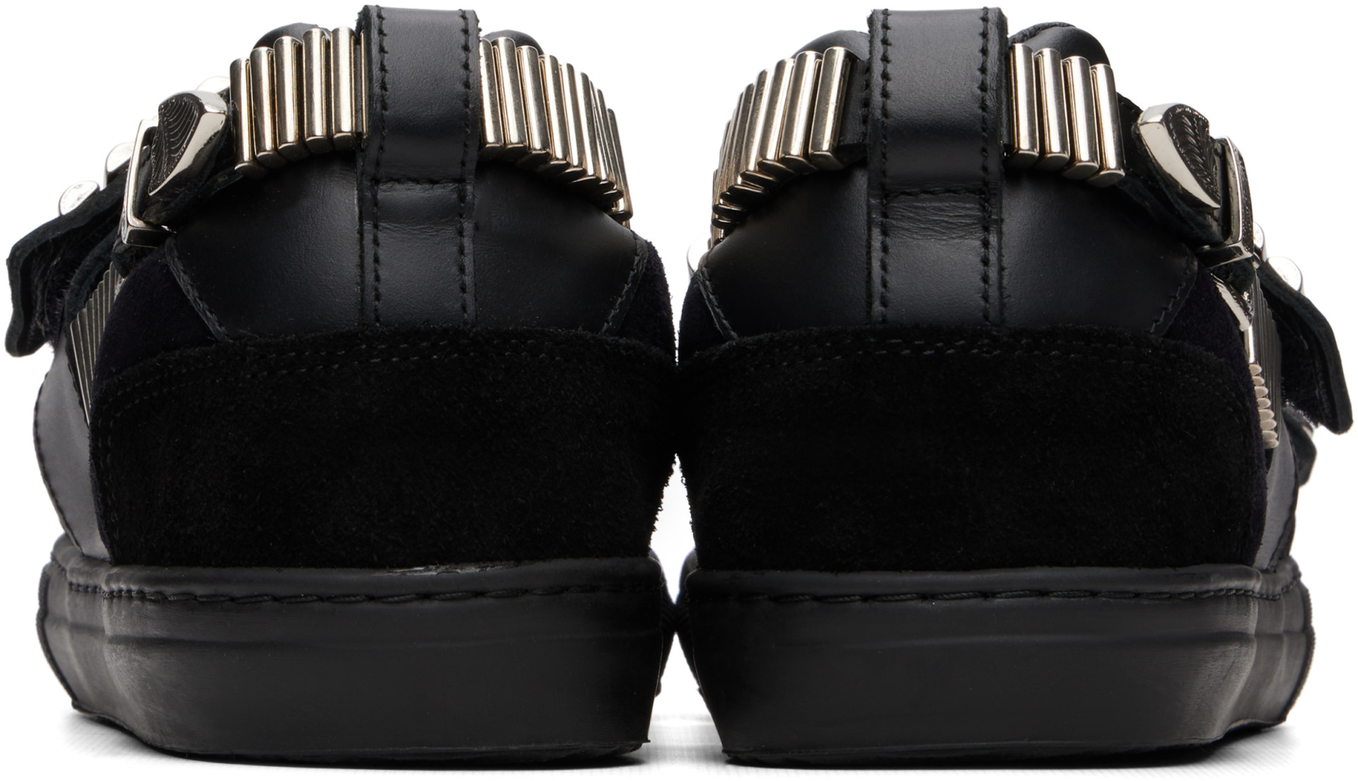 Toga Virilis: ブラック Metal Sneaker サンダル | SSENSE 日本