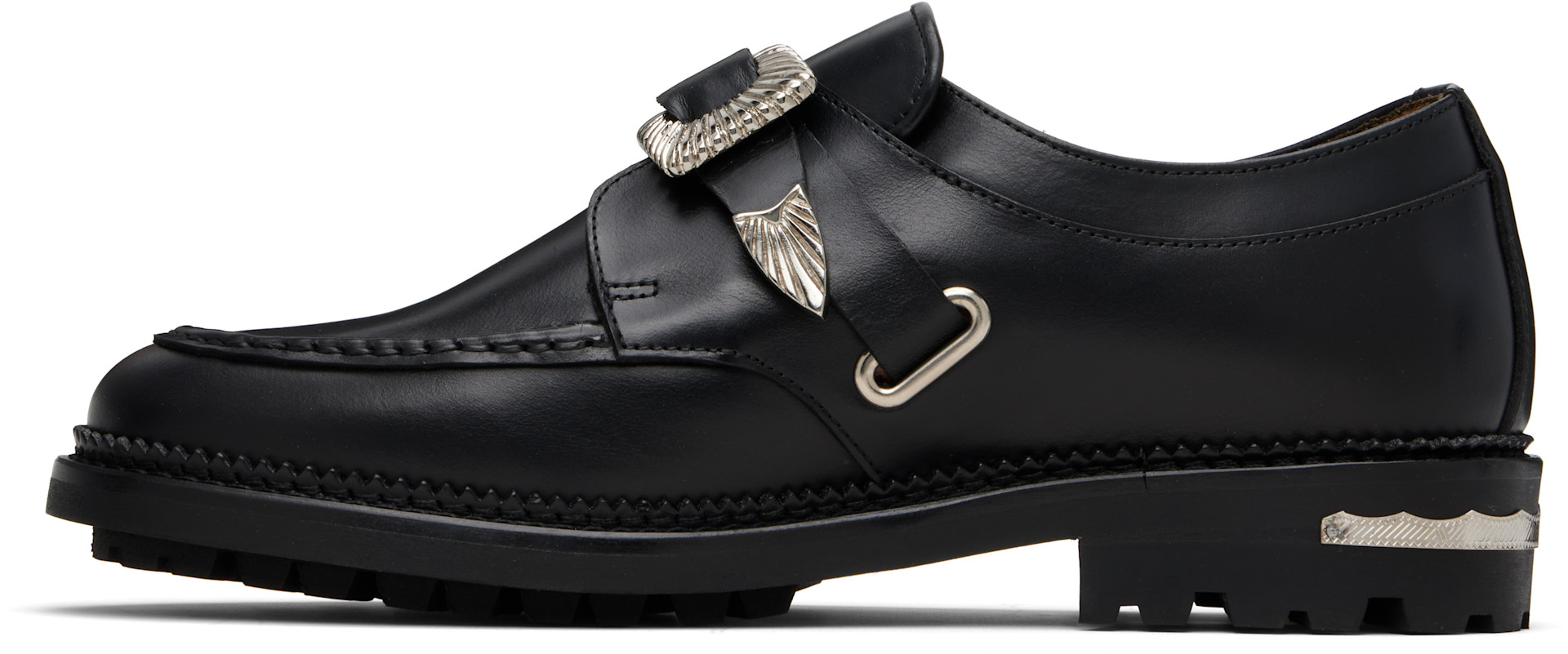 Toga Virilis: SSENSE Exclusive Black AJ1174 Loafers | SSENSE