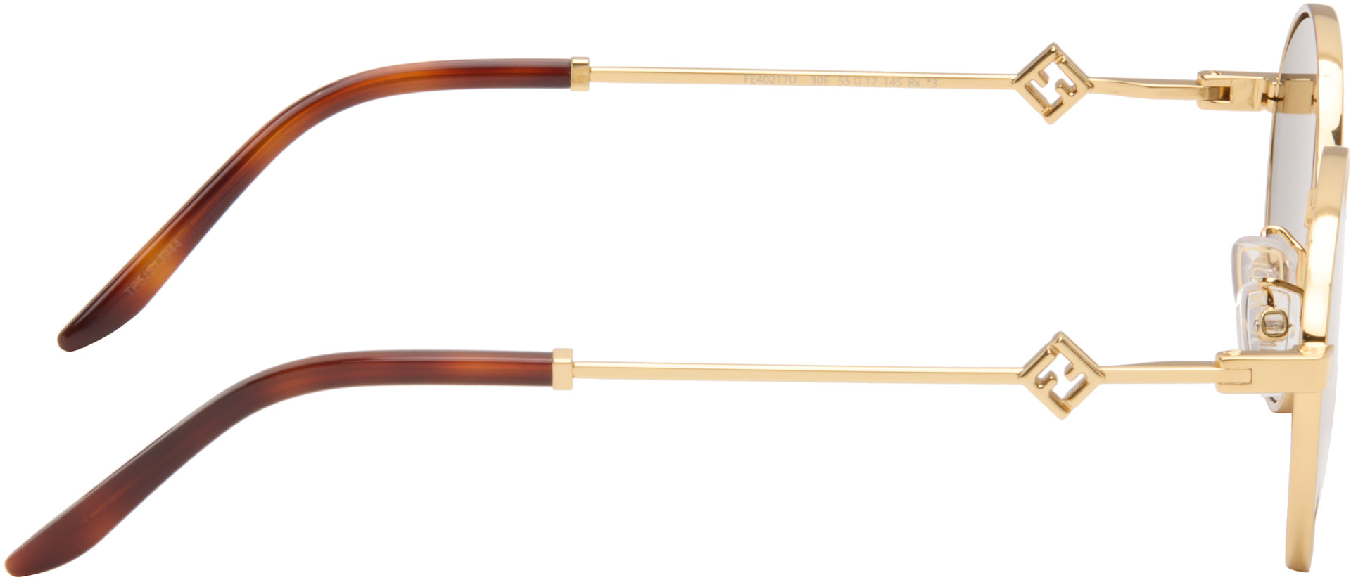 Fendi - Gold FF Diamonds Sunglasses