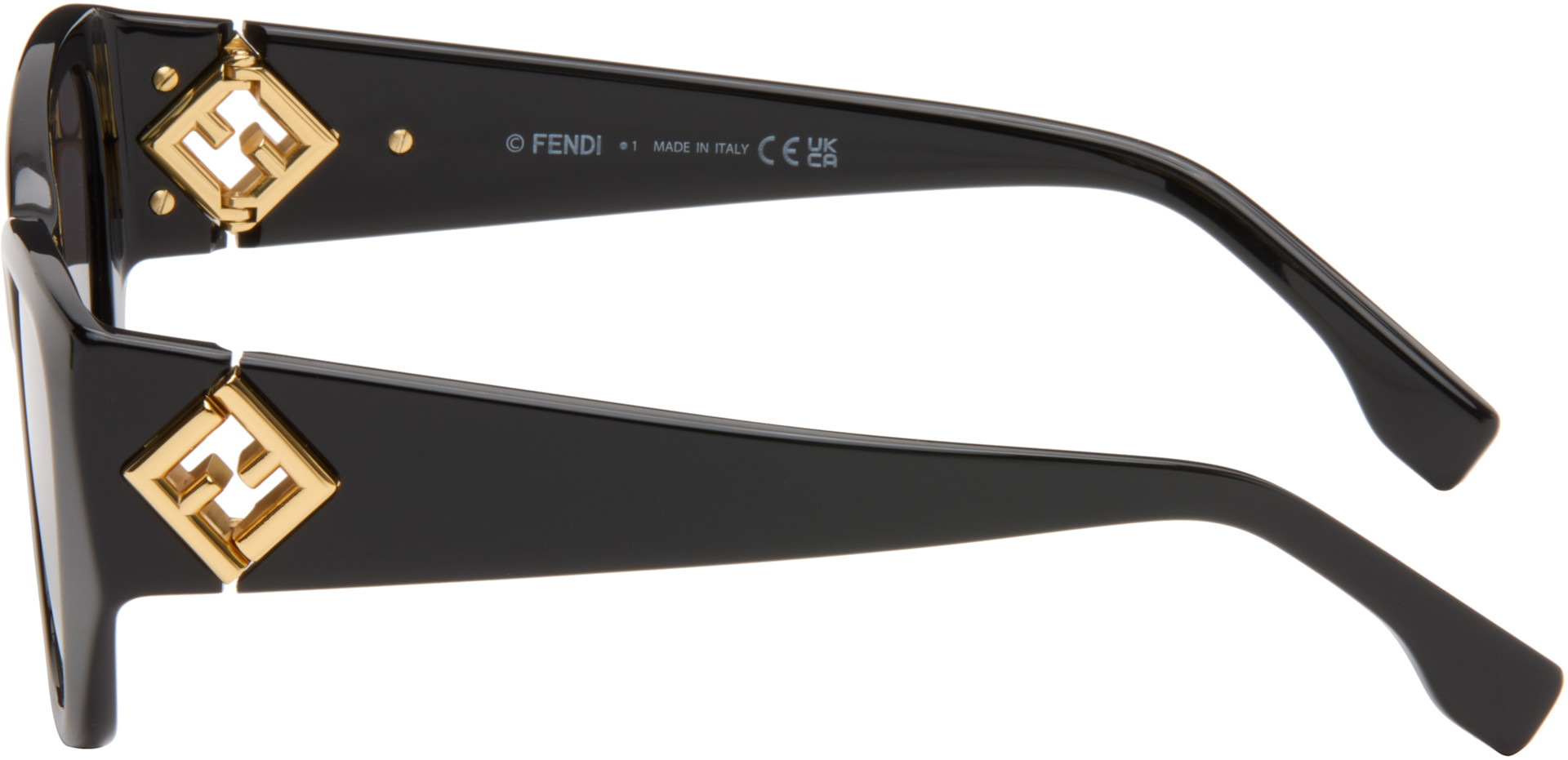 Fendi - Black FF Diamonds Sunglasses