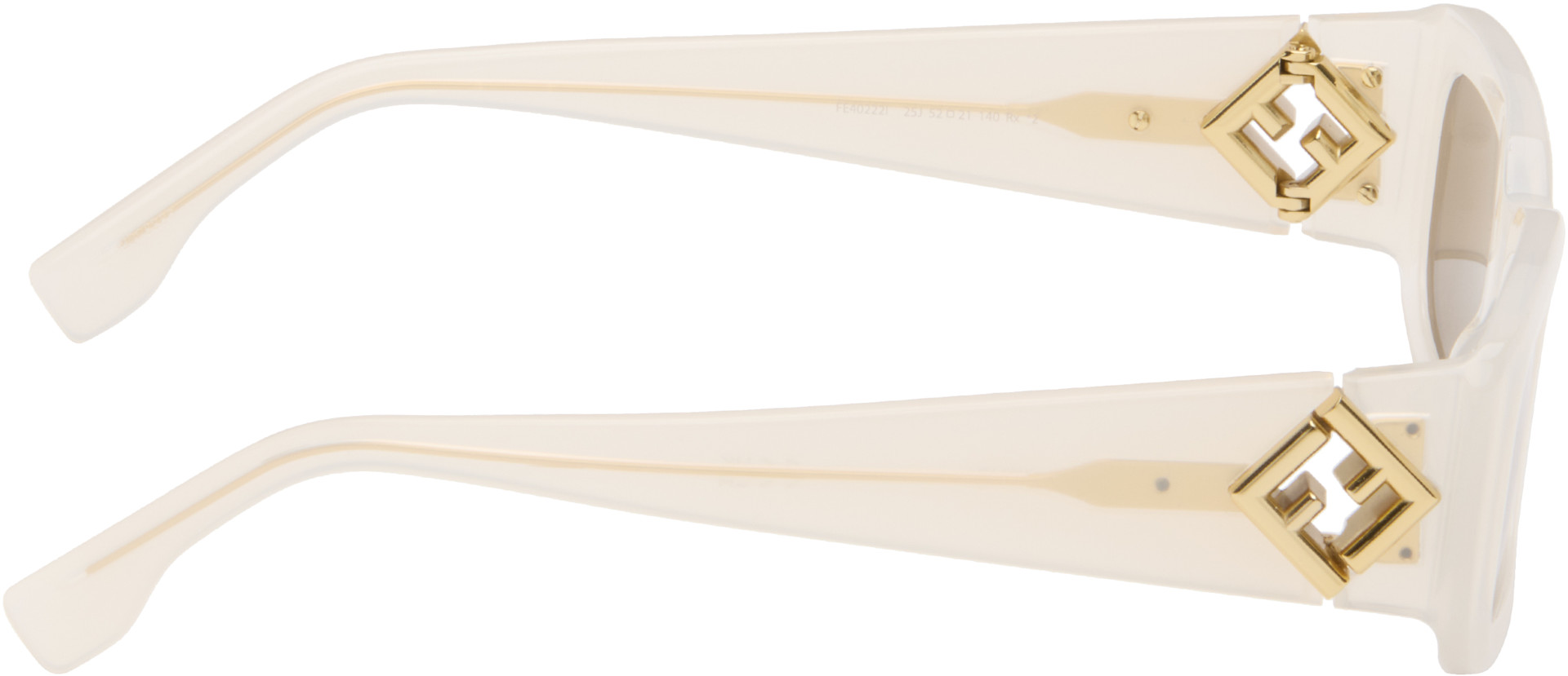 Fendi - Off-White FF Diamonds Sunglasses