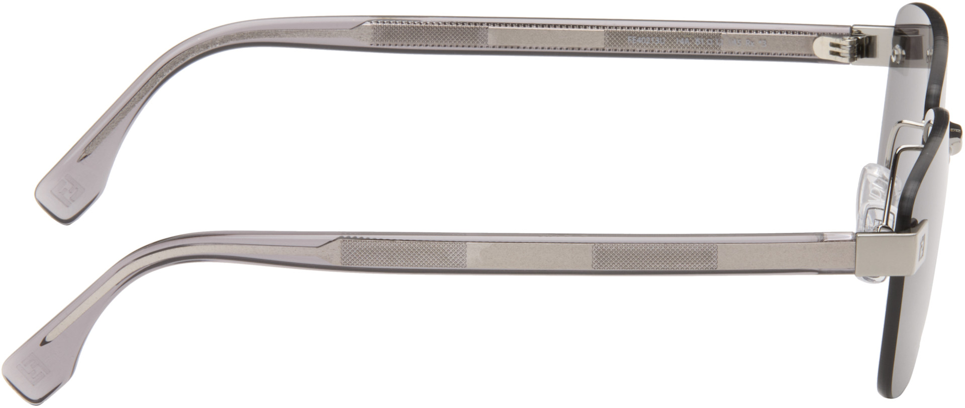 Fendi - Silver 'Fendi Sky' Sunglasses