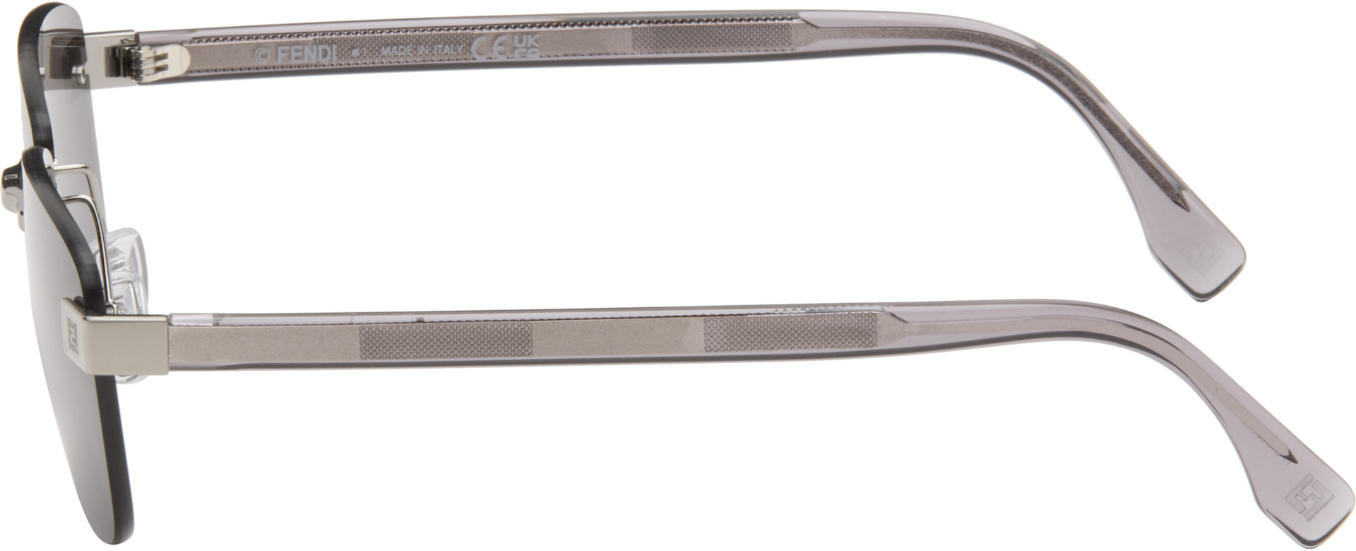Fendi - Silver 'Fendi Sky' Sunglasses