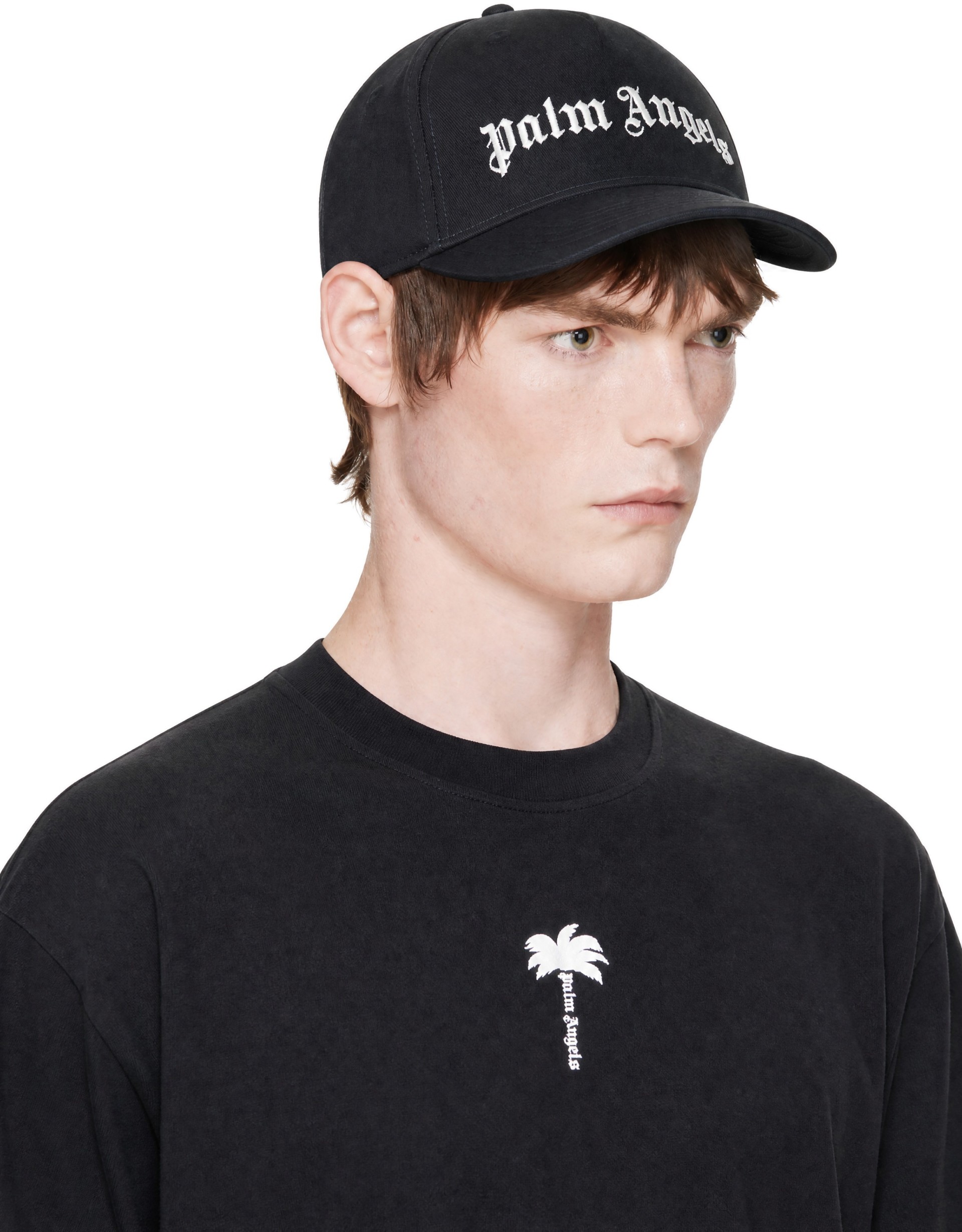 Palm Angels - Black Classic Logo Cap