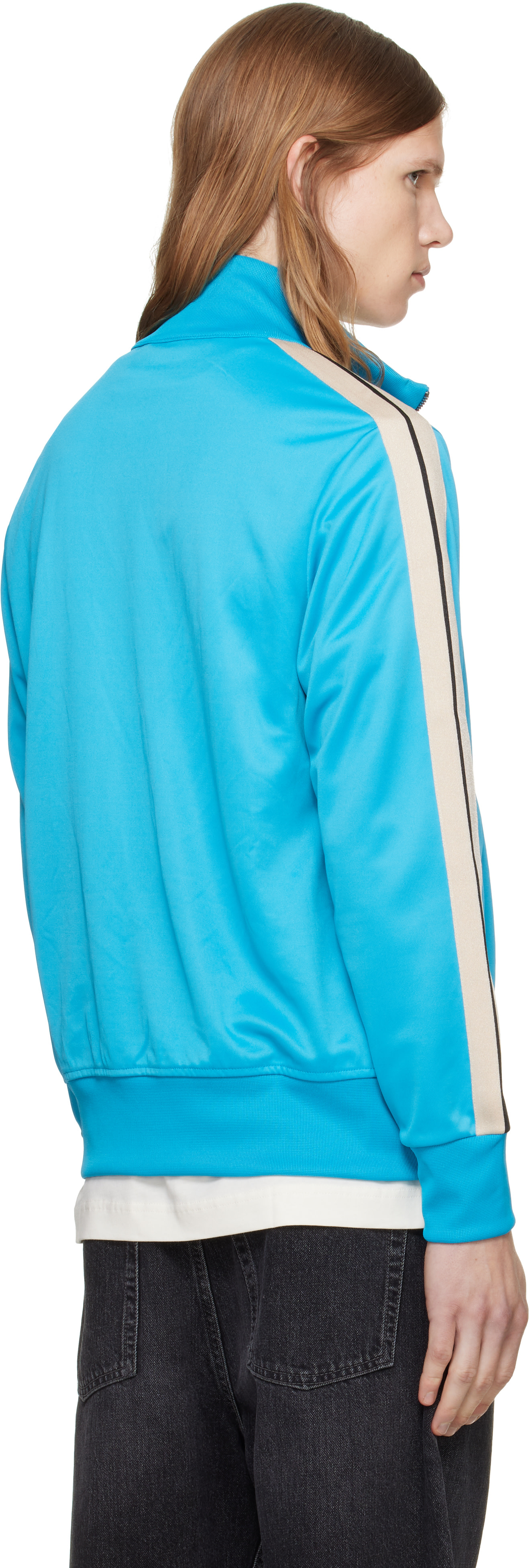 Palm Angels - Blue Classic Logo Track Jacket