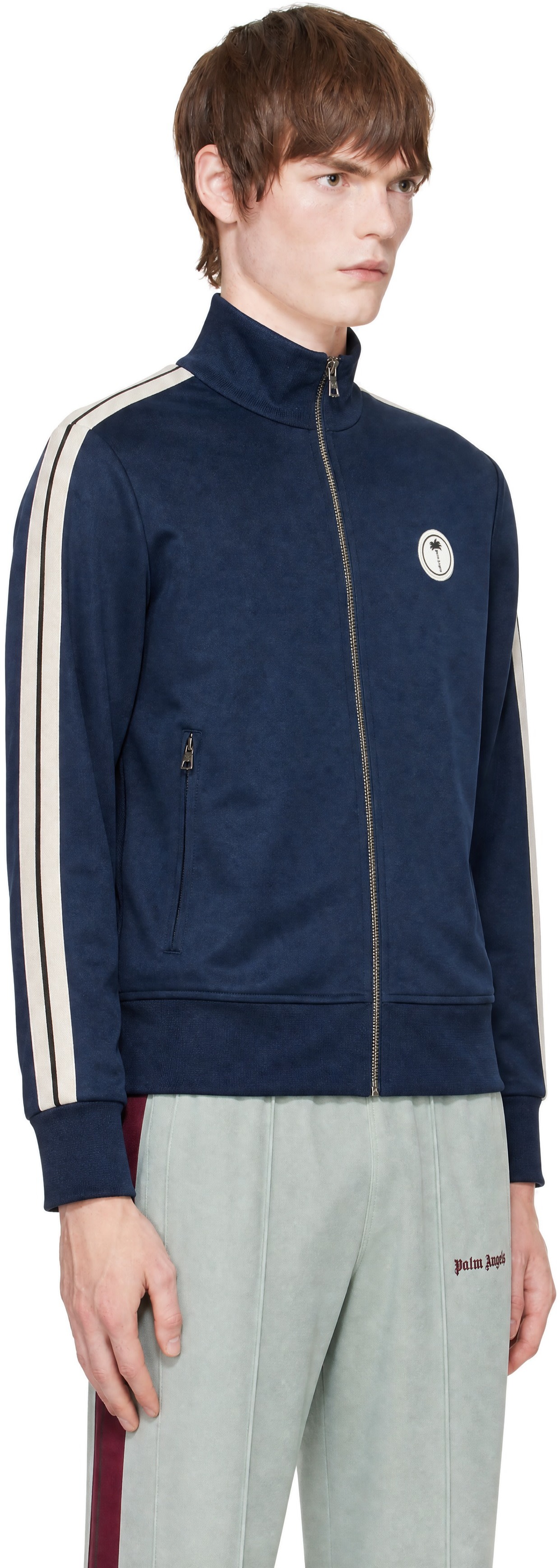 Palm Angels - Navy Palm Tree Track Jacket