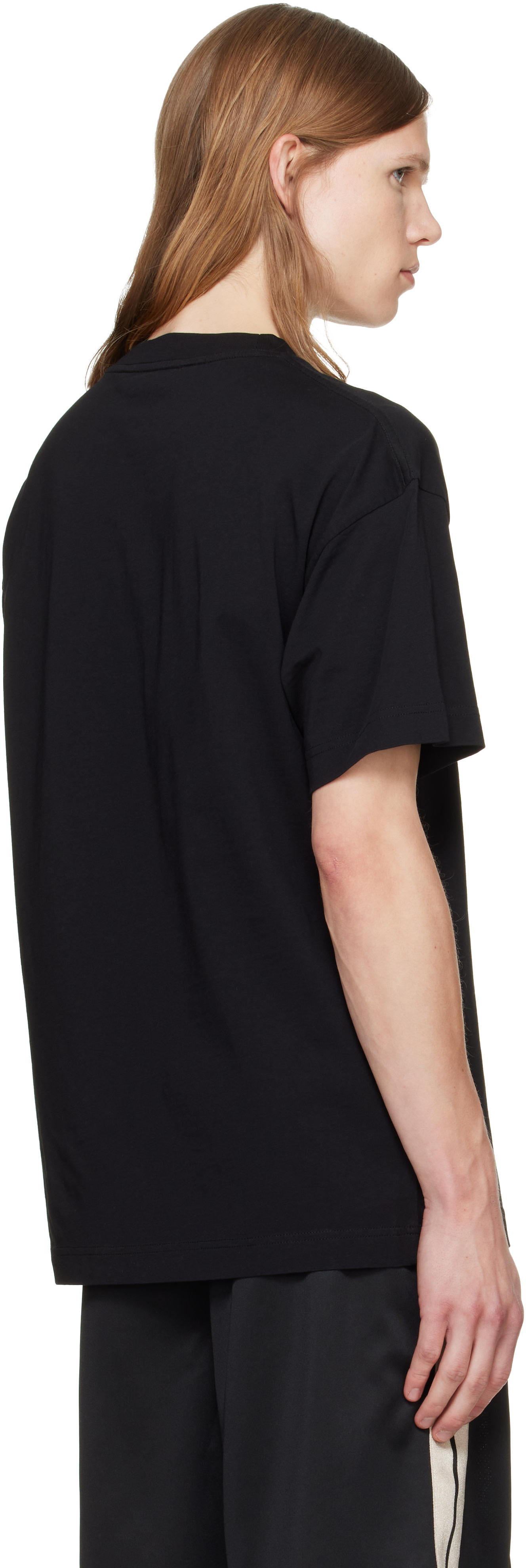 Palm Angels - ブラック Palm Tree レギュラーフィット Tシャツ