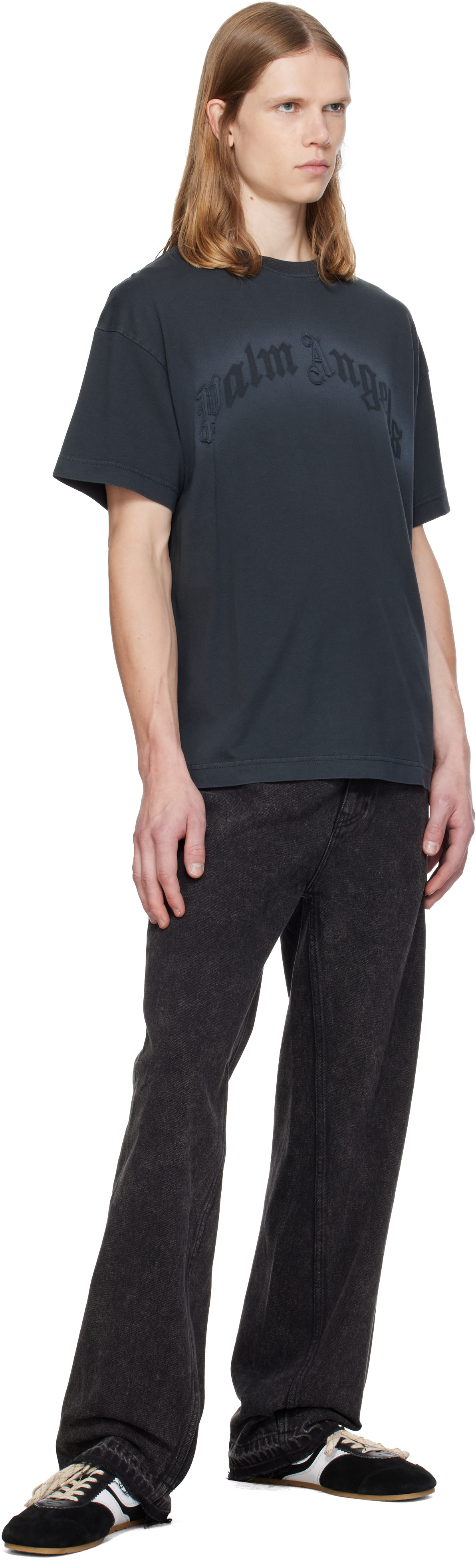 Palm Angels - Black Patch Regular T-shirt