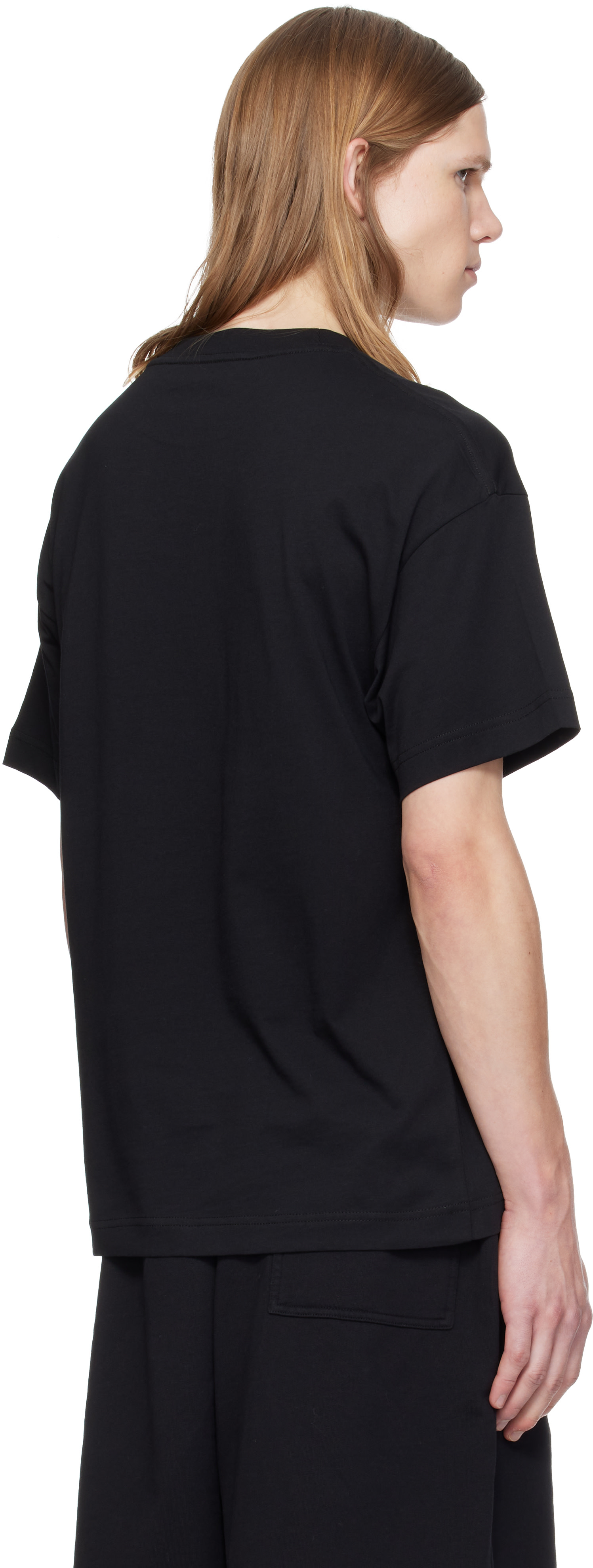 Palm Angels - Black Distorted Regular T-shirt