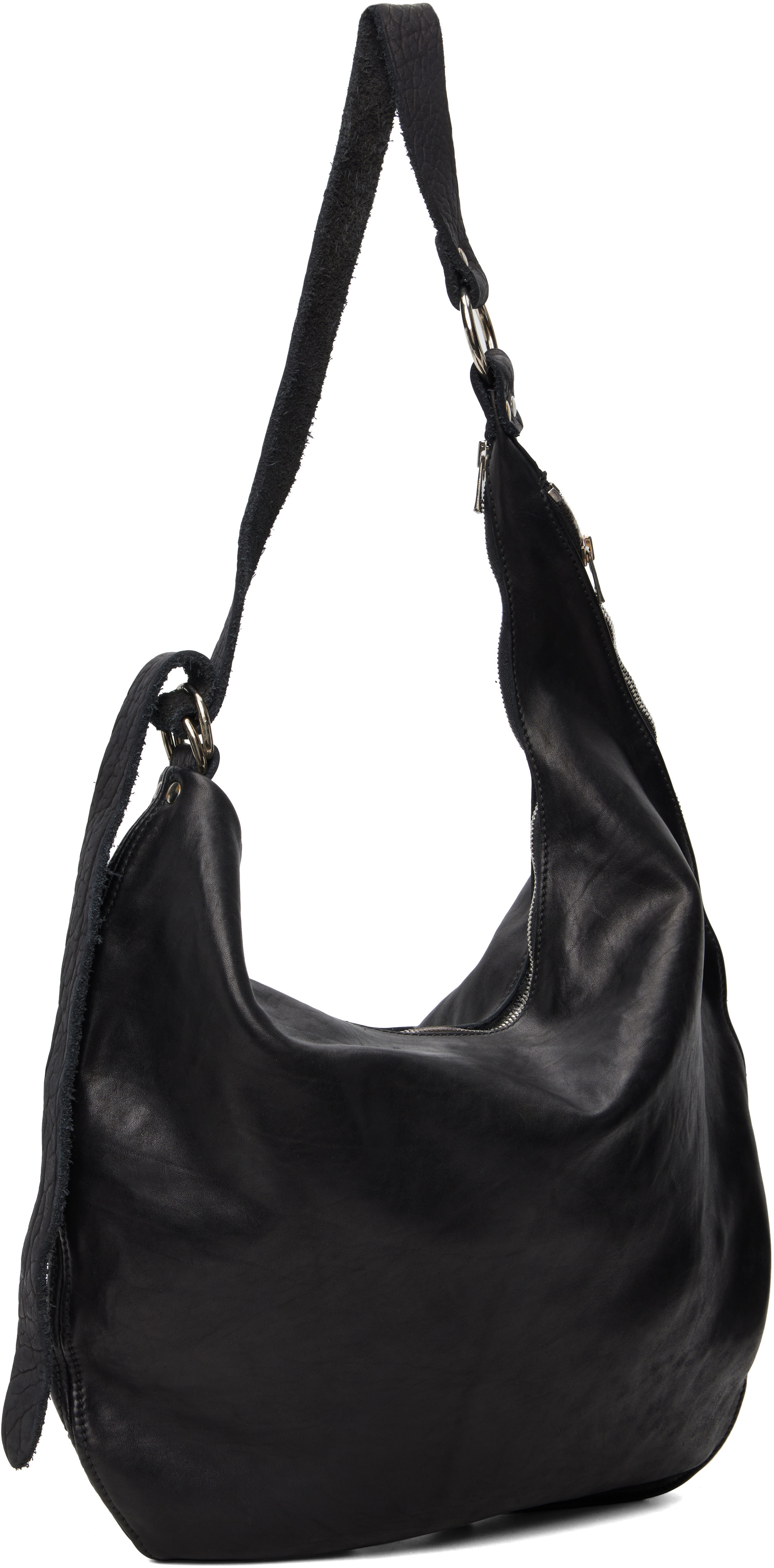 Guidi - Black Leather Bag