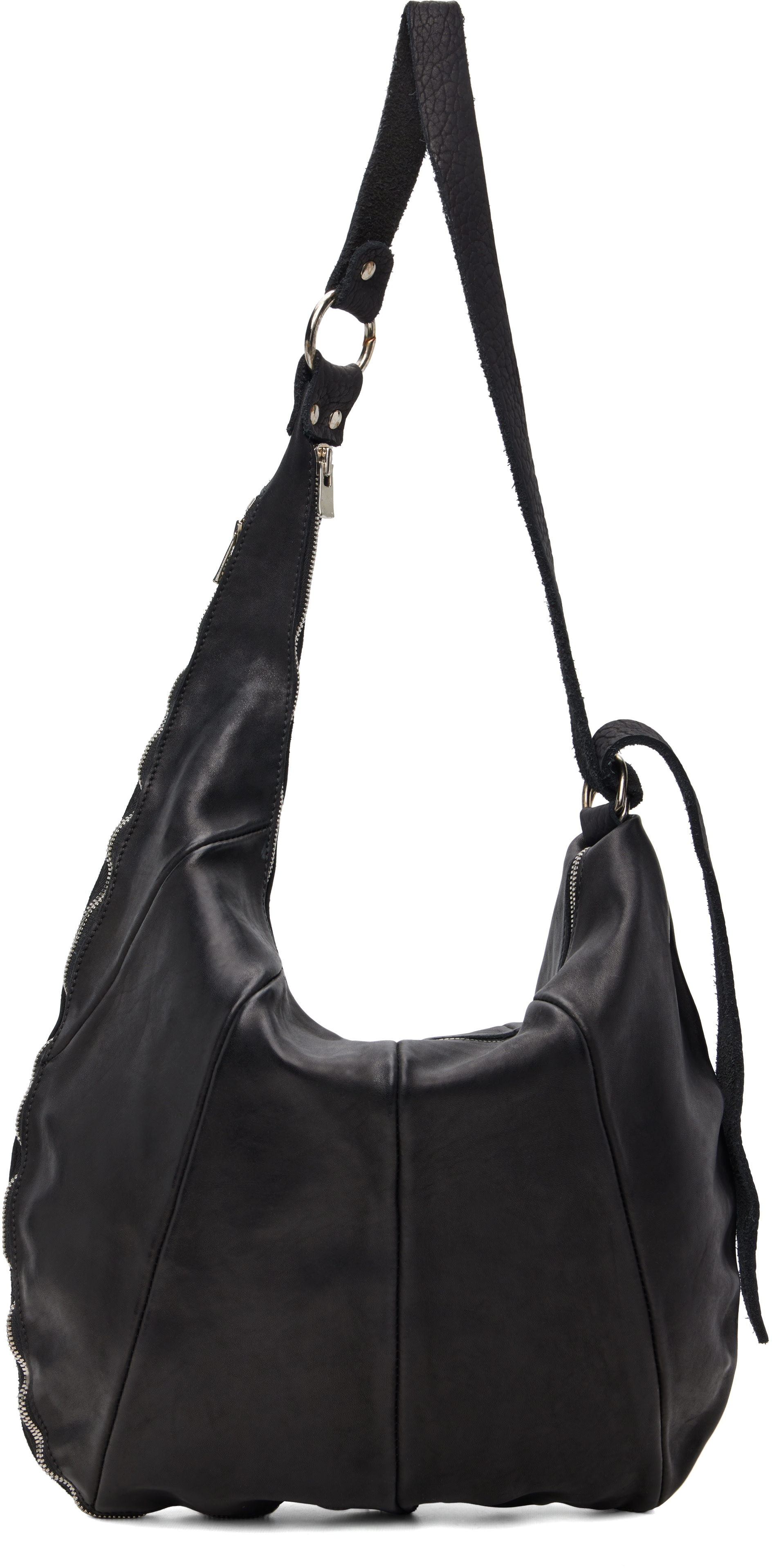 Guidi - Black Leather Bag