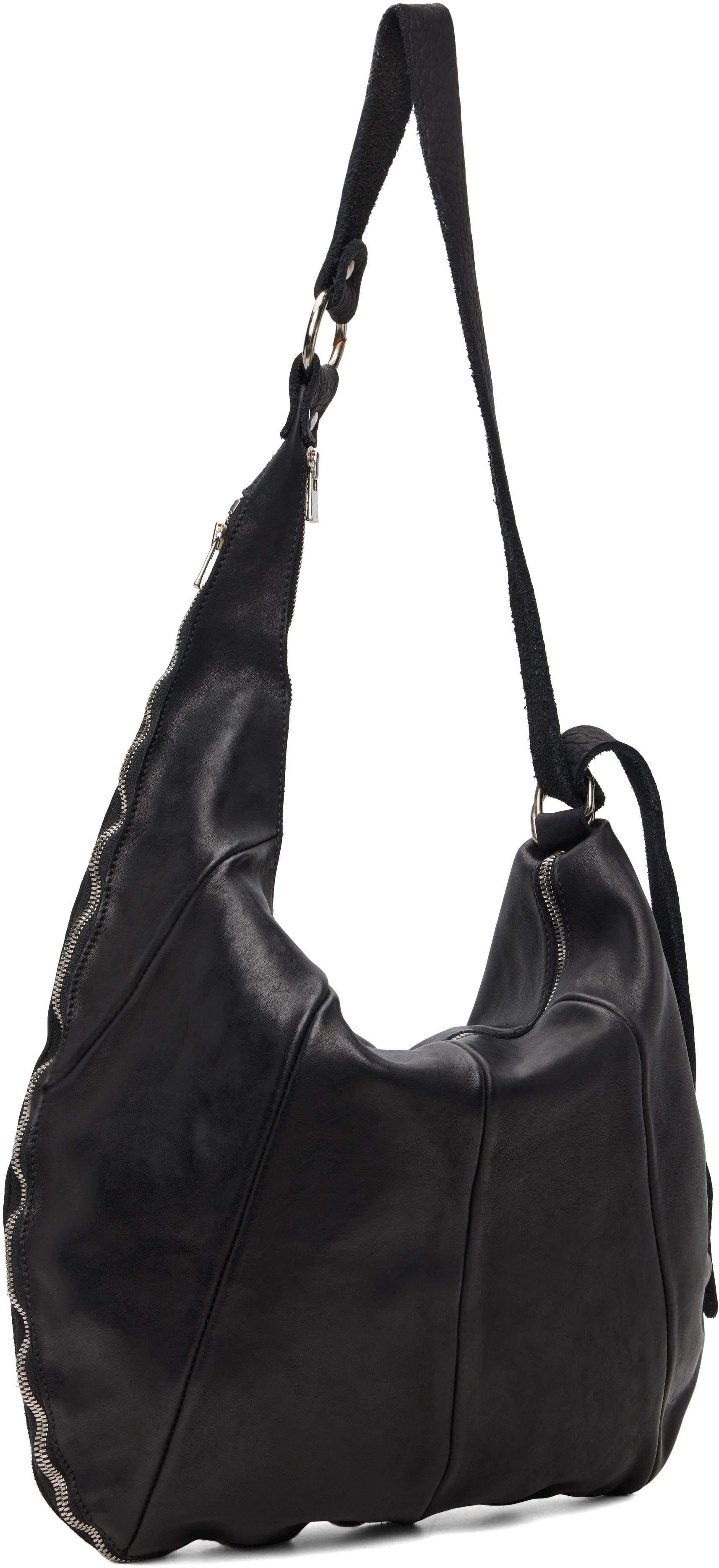 Guidi - Black Leather Bag