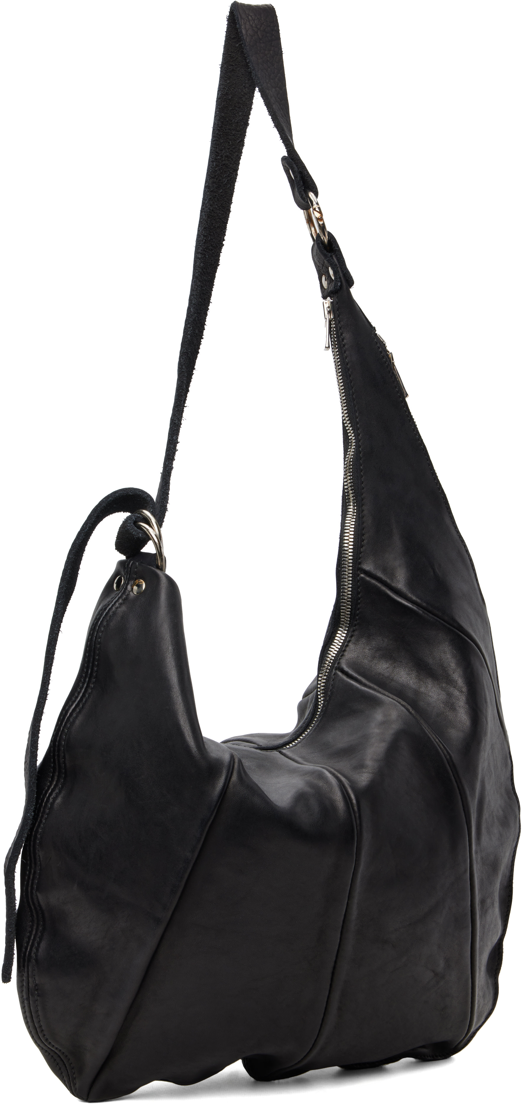 Guidi - Black Leather Bag