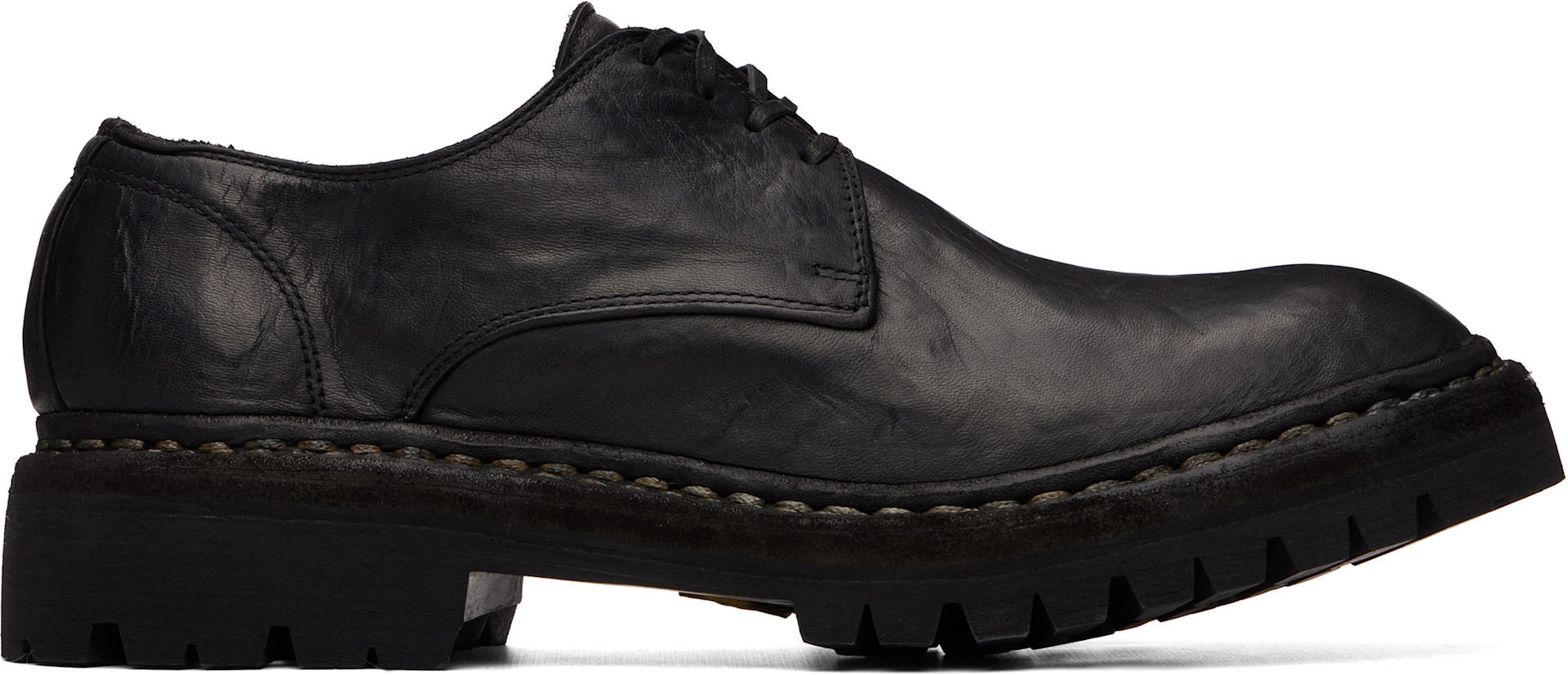 Guidi - Black 792V_N Derbys