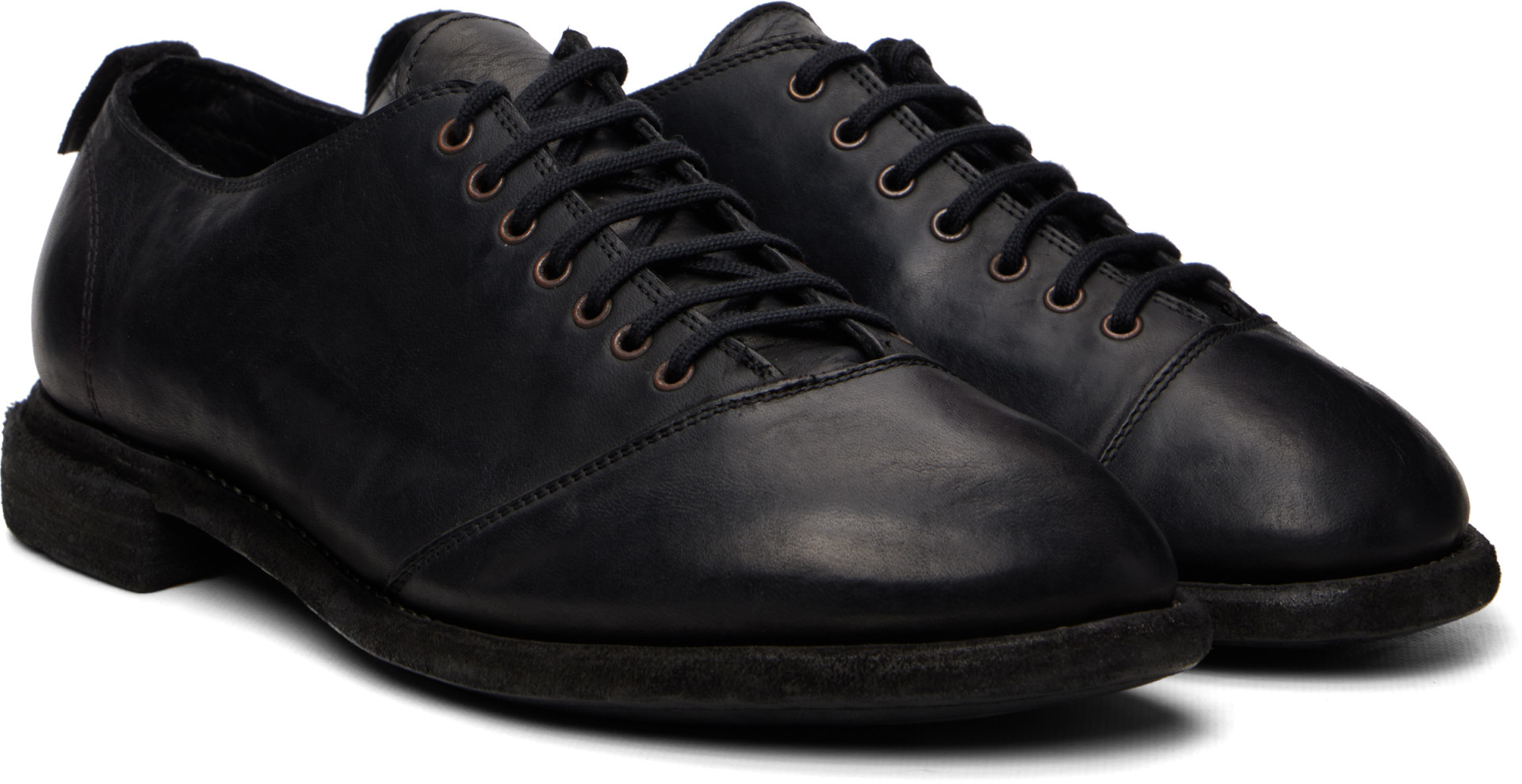Guidi - Black RC02 Oxfords