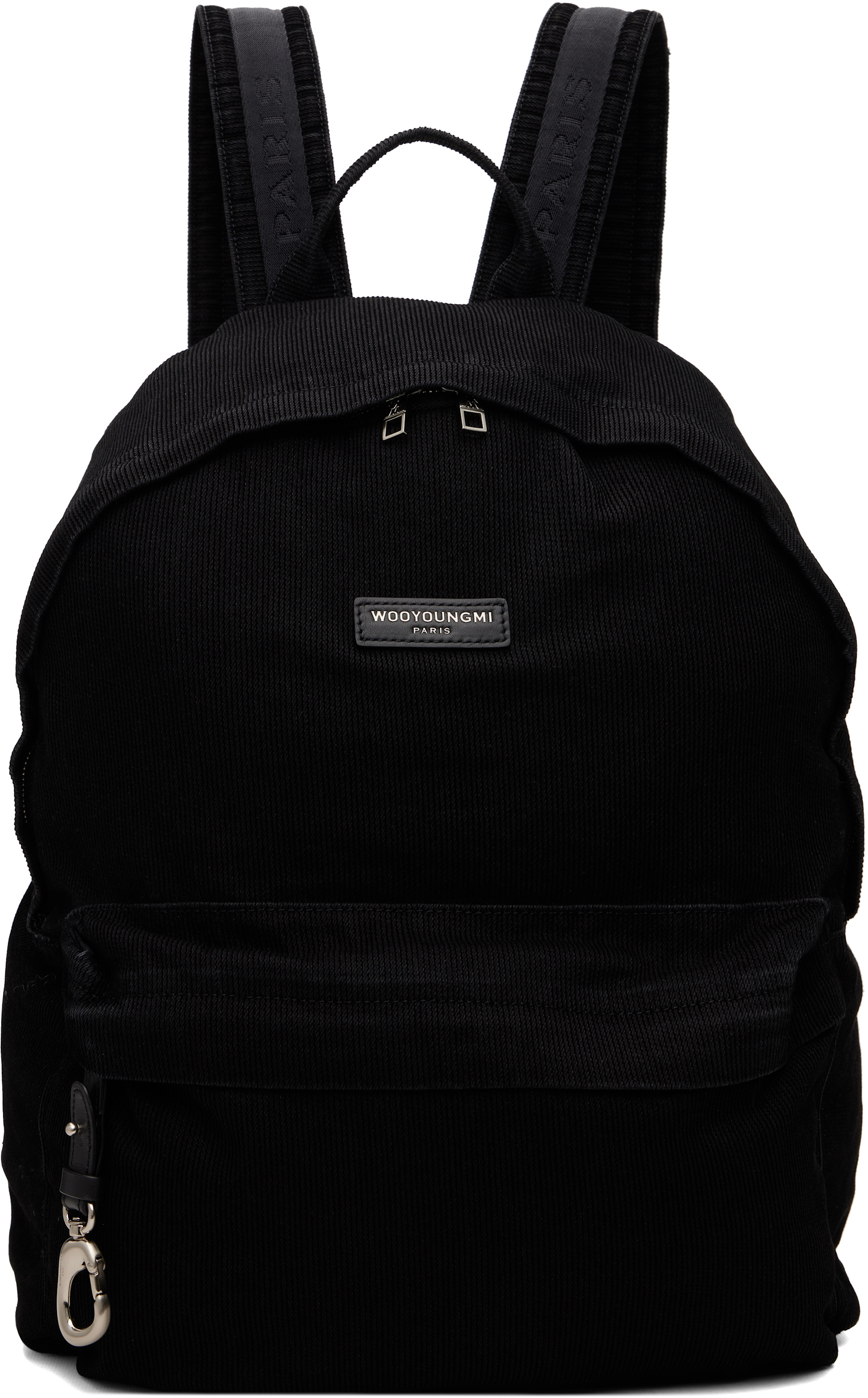 WOOYOUNGMI - Black Mens Backpack