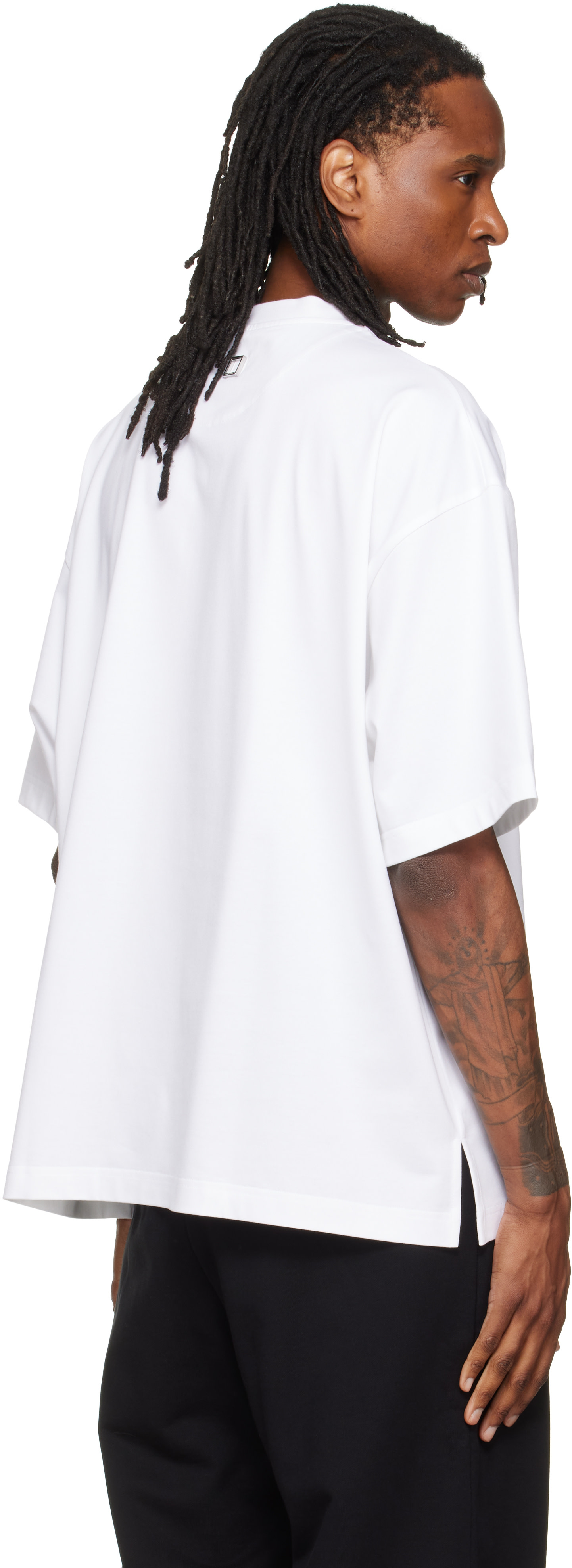 WOOYOUNGMI: White Oversized Cotton T-shirt | SSENSE