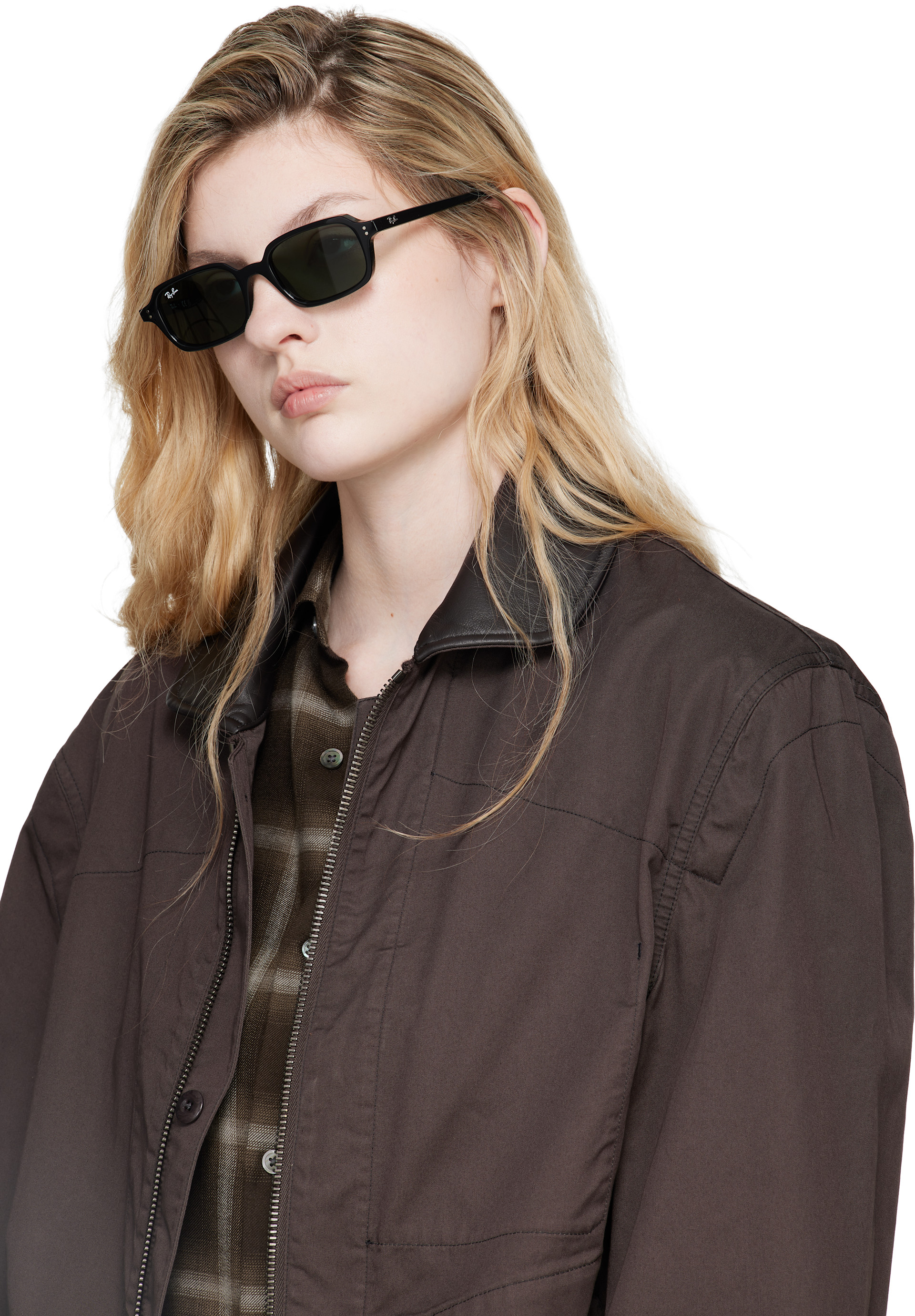 レイカです。 Ray-Ban: Black Zuri Sunglasses | SSENSE