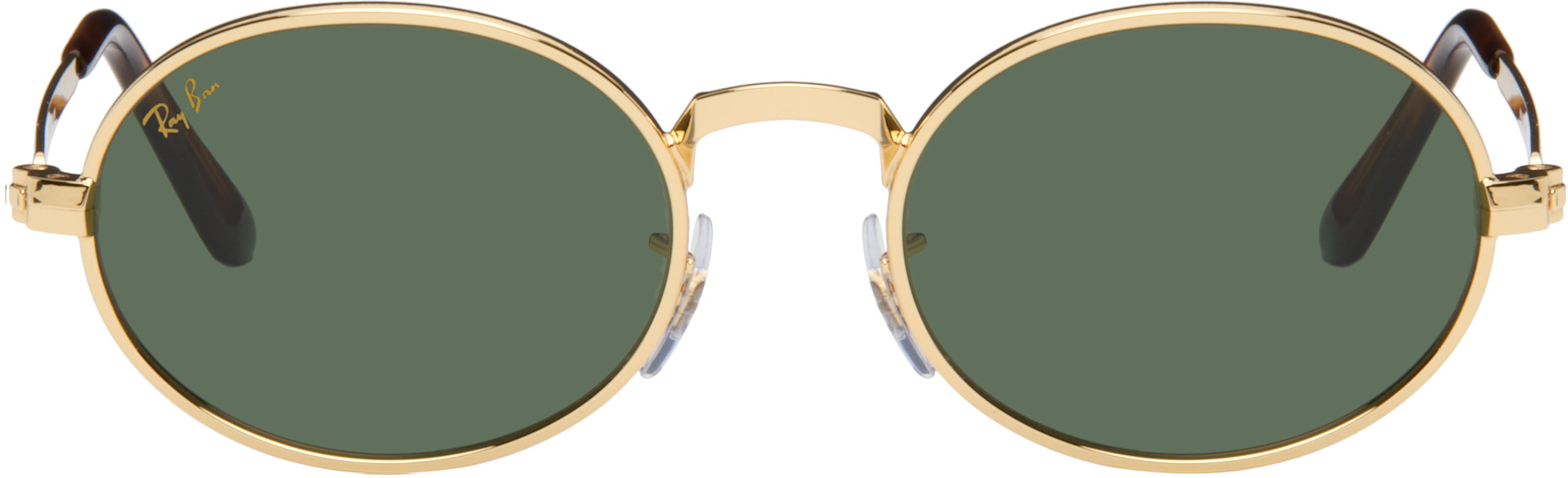 Ray-Ban: ゴールド A$AP Rockyエディション RB3931 サングラス