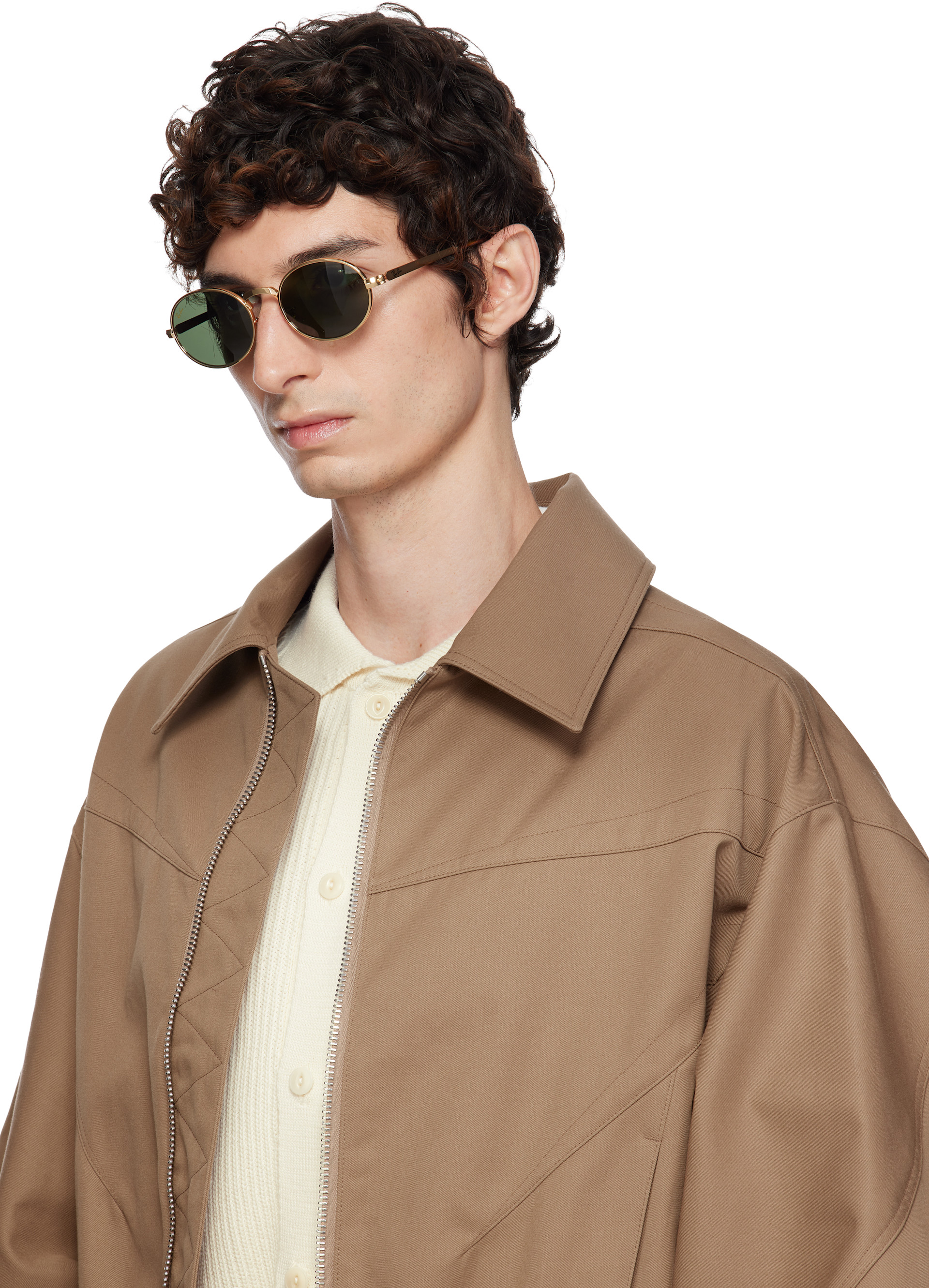 Ray-Ban: ゴールド A$AP Rockyエディション RB3931 サングラス