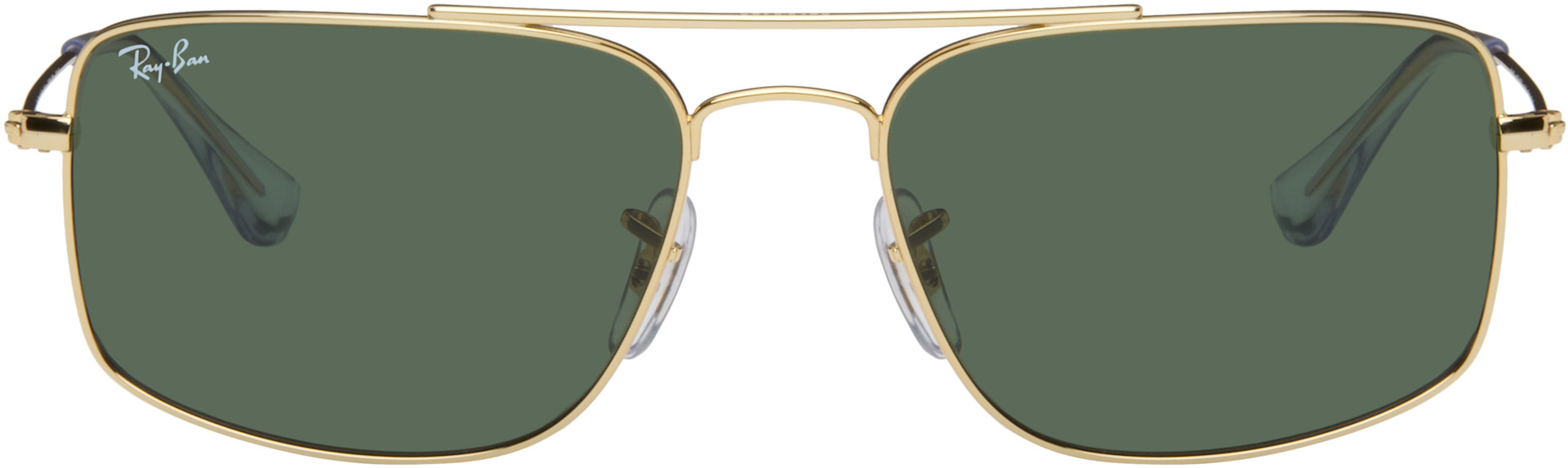 Ray-Ban: ゴールド Explorer III サングラス | SSENSE 日本