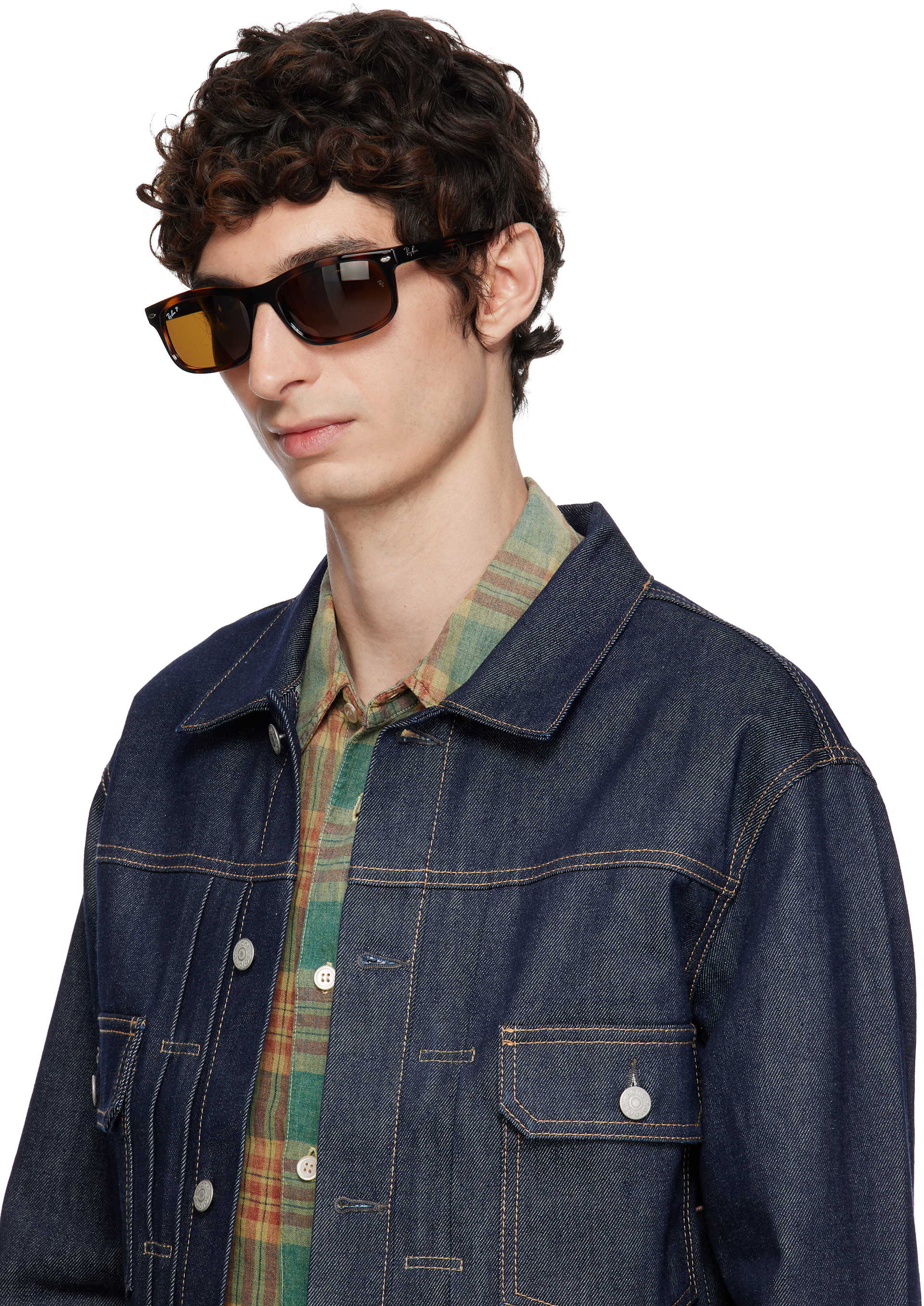 Ray-Ban - 브라운 RB2224 선글라스