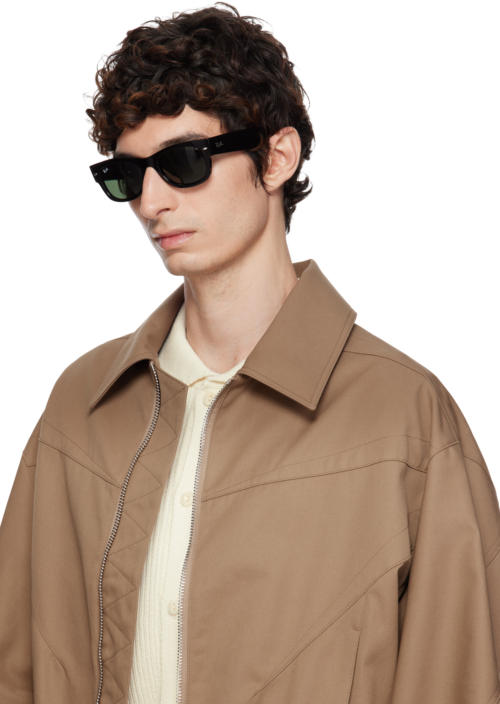 Ray-Ban - 블랙 메가 웨이페어러 II 선글라스