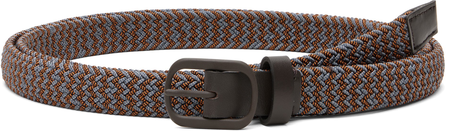 小物 HOMME PLISSE BELT HOMME PLISSÉ ISSEY MIYAKE: Brown Braided Belt | SSENSE