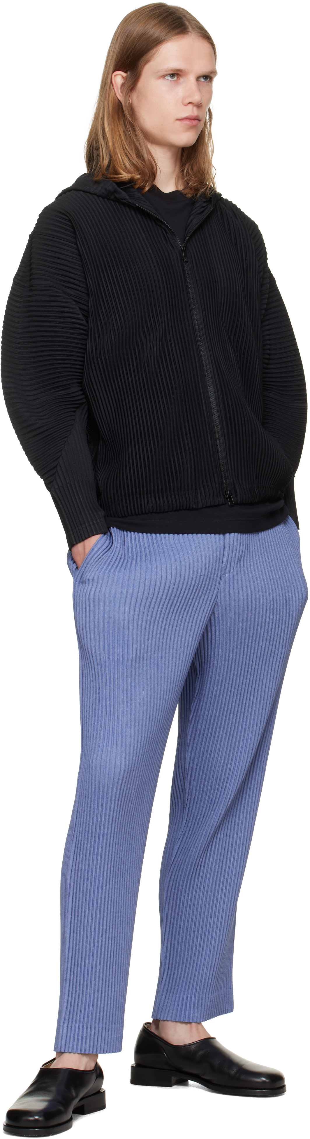 HOMME PLISSÉ ISSEY MIYAKE: Black July Monthly Colors Blouson