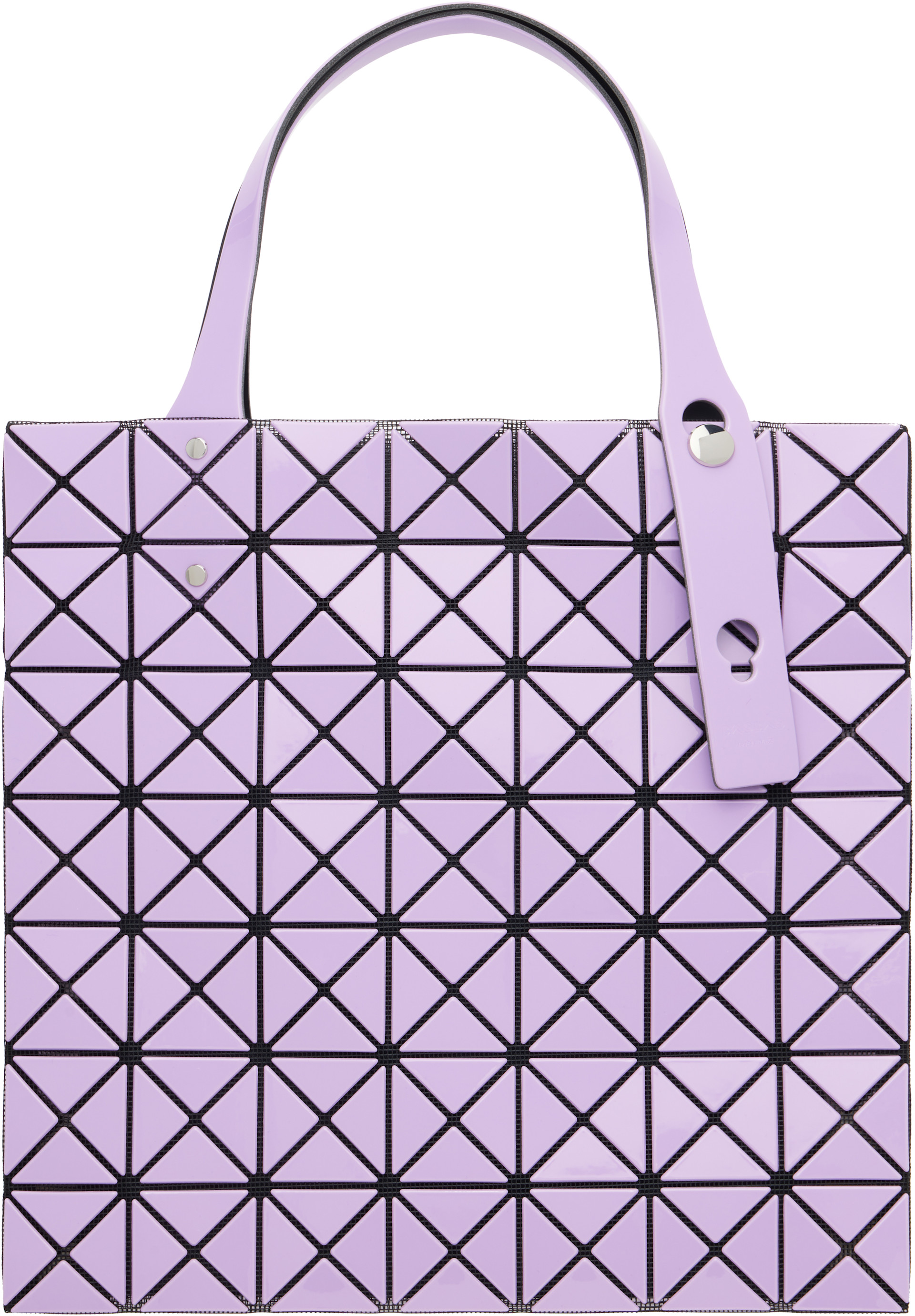 BAO BAO ISSEY MIYAKE: Purple Prism Gloss Tote | SSENSE
