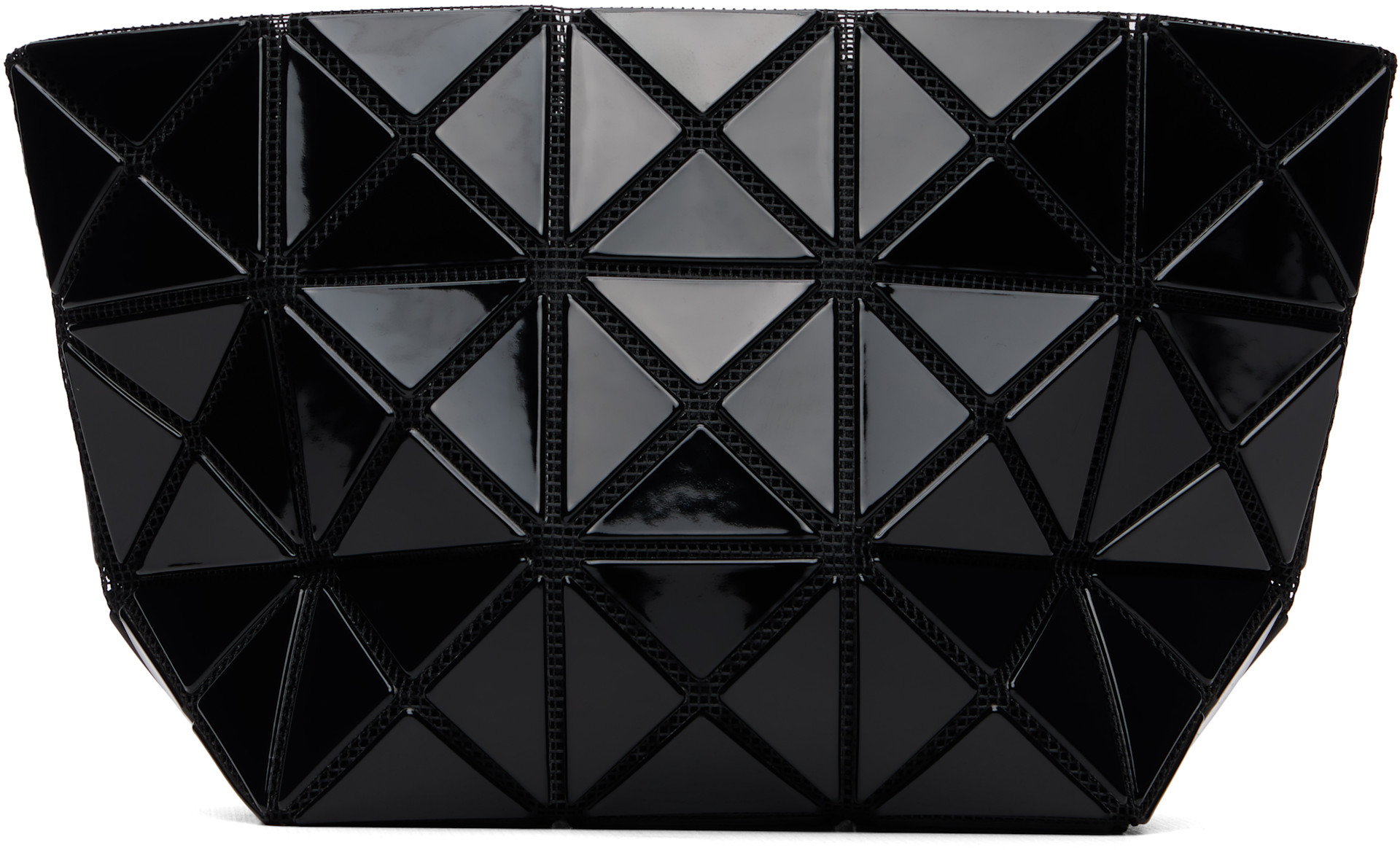 美品 BAOBAO ISSEYMIYAKE PRISM10×10保存袋保証書付黒 BAO BAO ISSEY MIYAKE: Black Prism Pouch | SSENSE