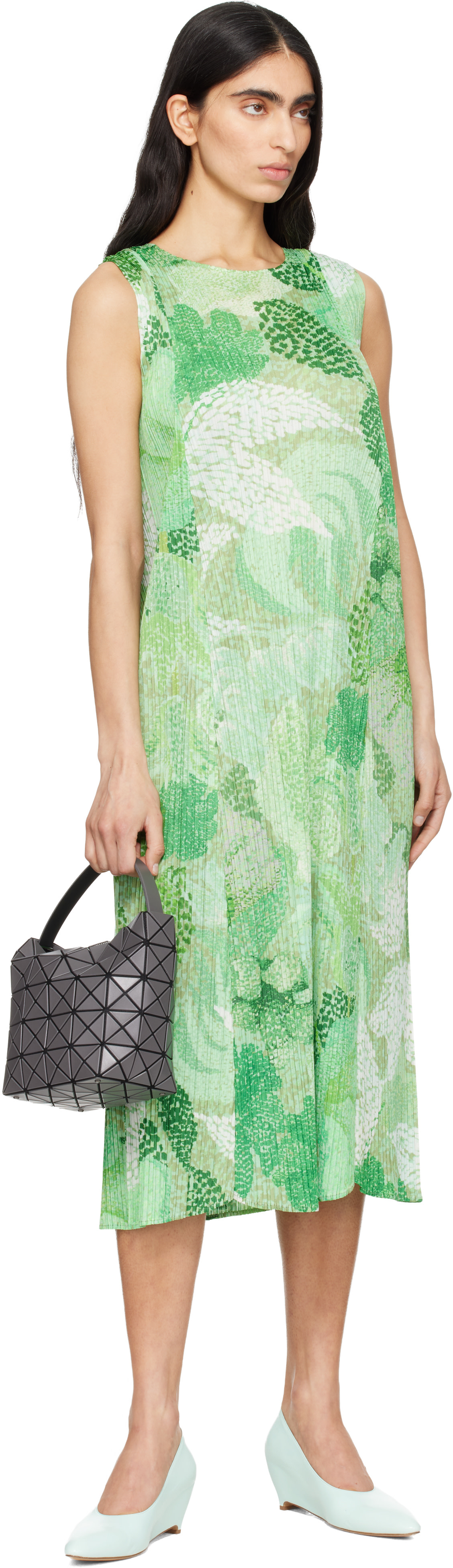 BAO BAO ISSEY MIYAKE: Gray Valley Bag | SSENSE Canada