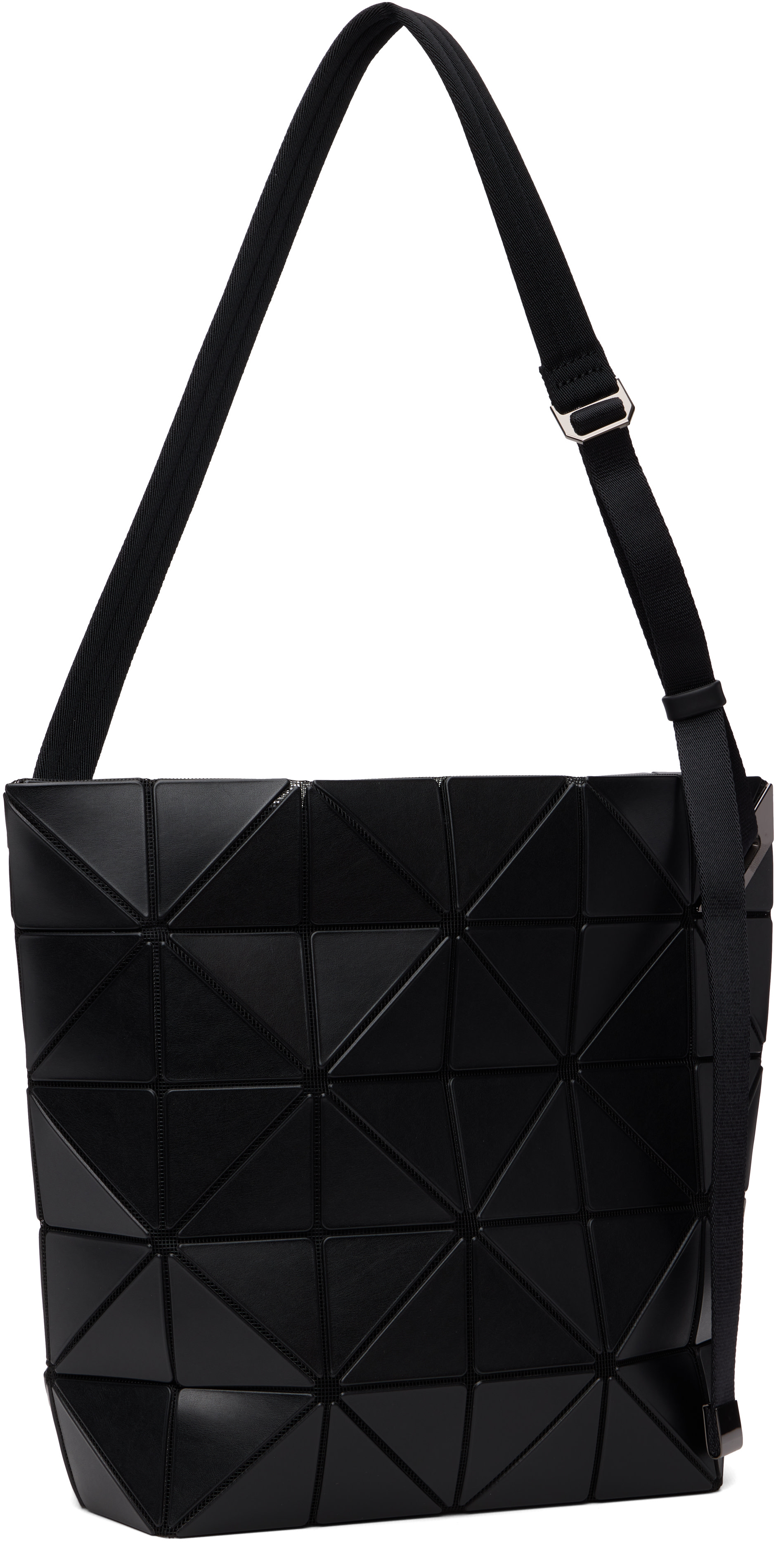 BAO BAO ISSEY MIYAKE: Black Blocky Bag | SSENSE