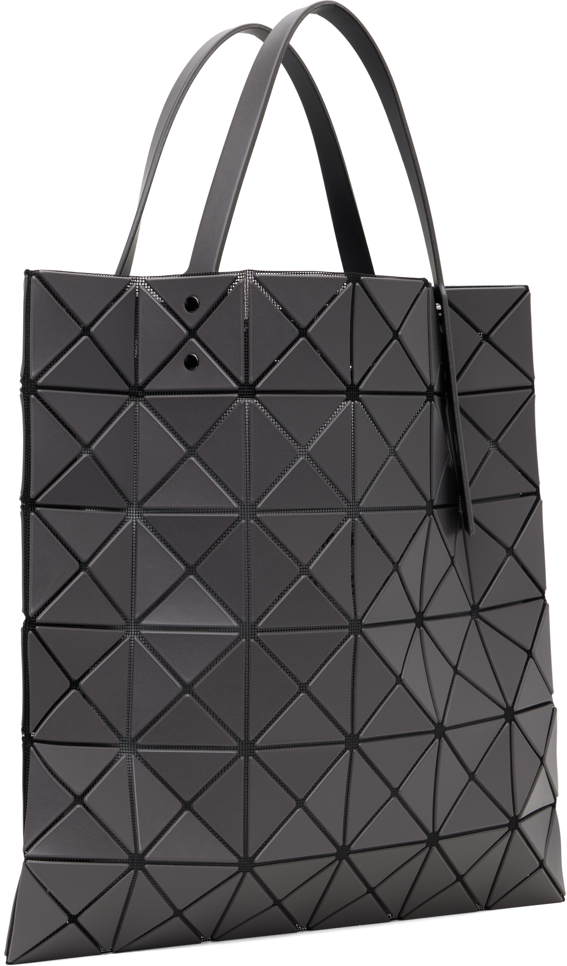 BAO BAO ISSEY MIYAKE: Gray Lucent Matte Tote | SSENSE