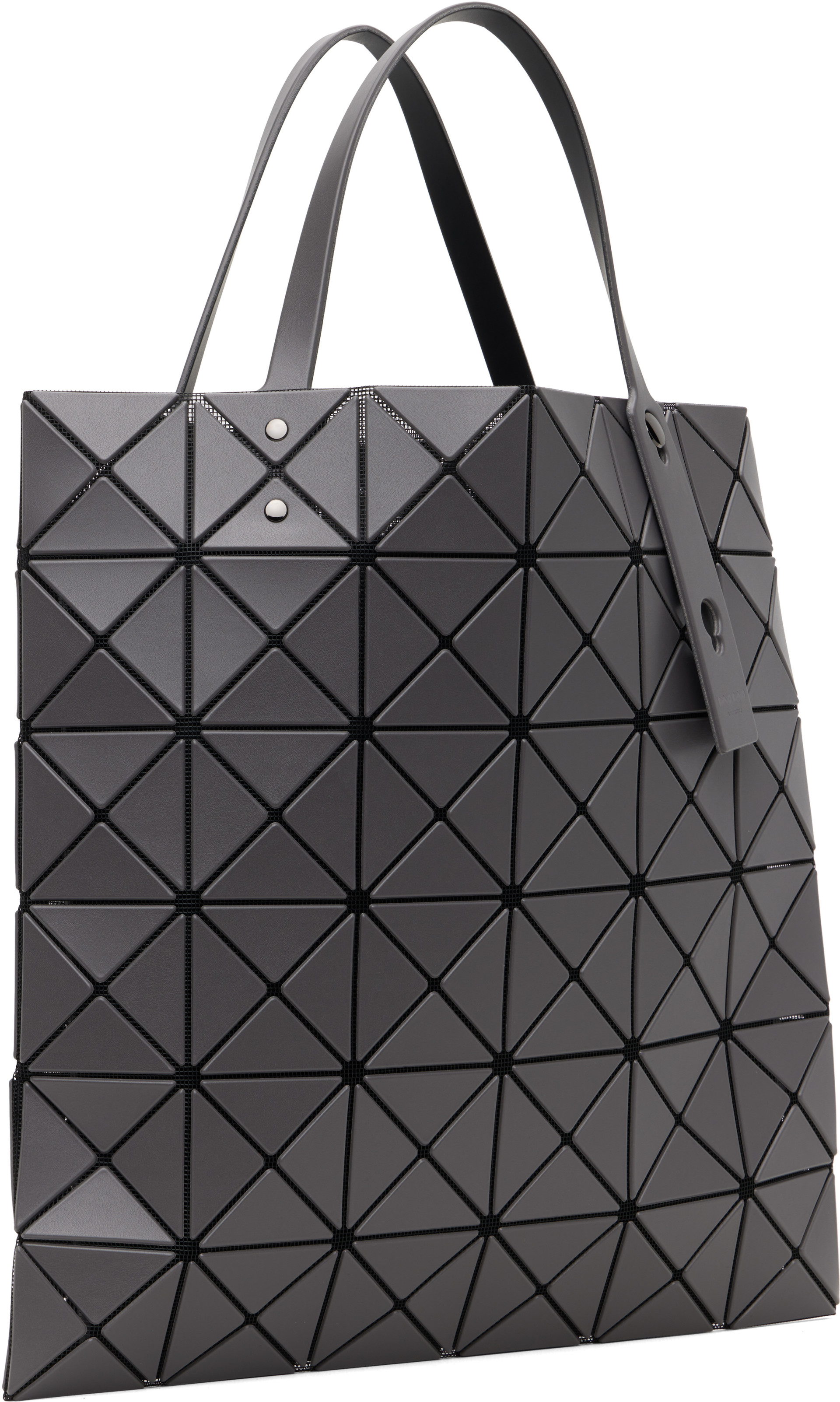 Bao Bao Issey Miyake - Cabas gris mat - LUCENT